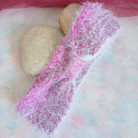'Tween' Plush Ear Warmers/Headband with Halo Effect