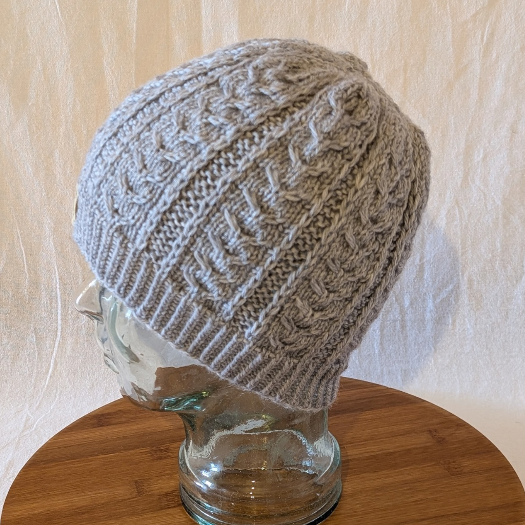 Among the Elk Beanie, Antler pattern