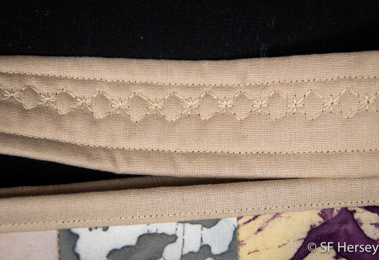 Quilted Checkerboard Shoulder Bag