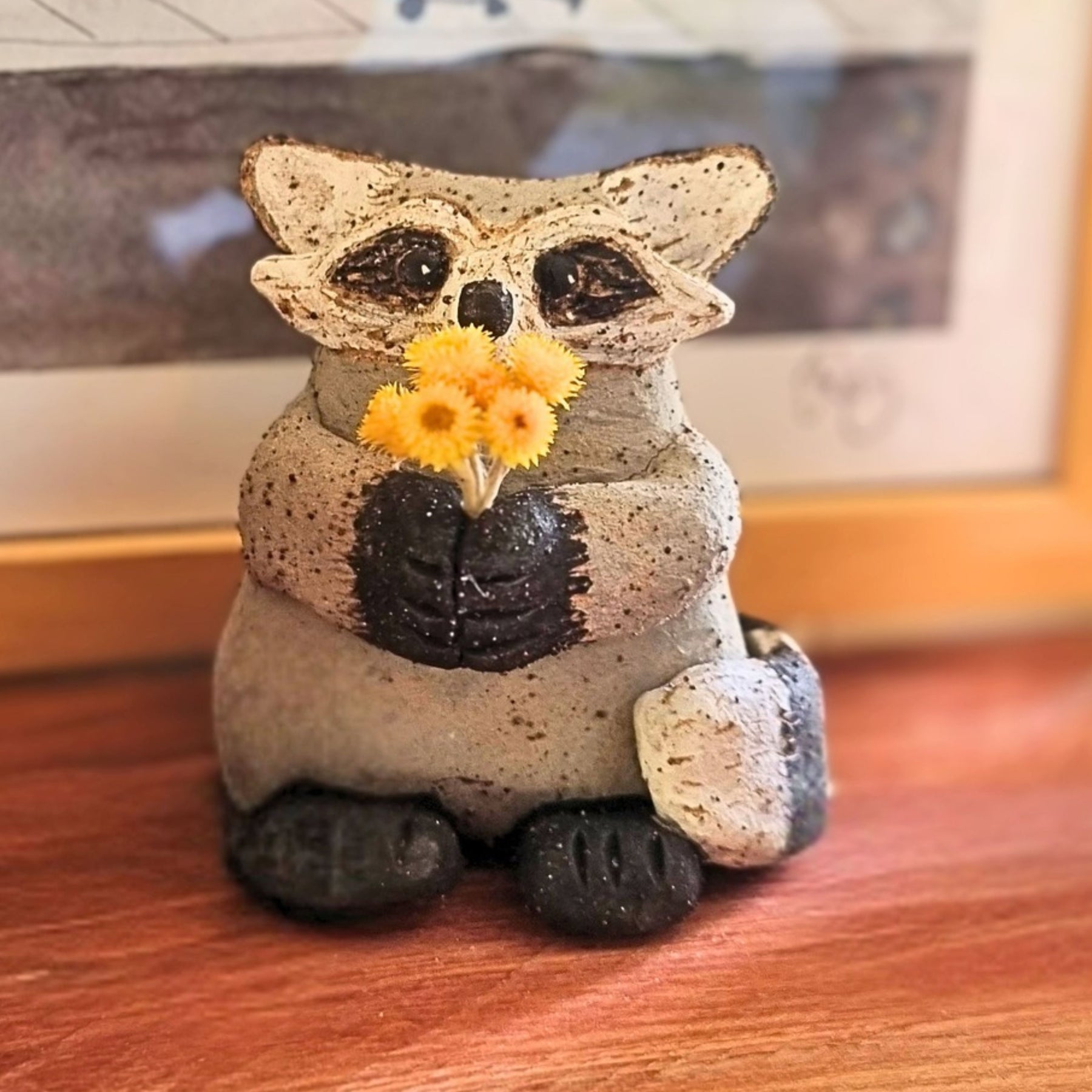 Ceramic Animal Flower/Incense Holder Ornaments