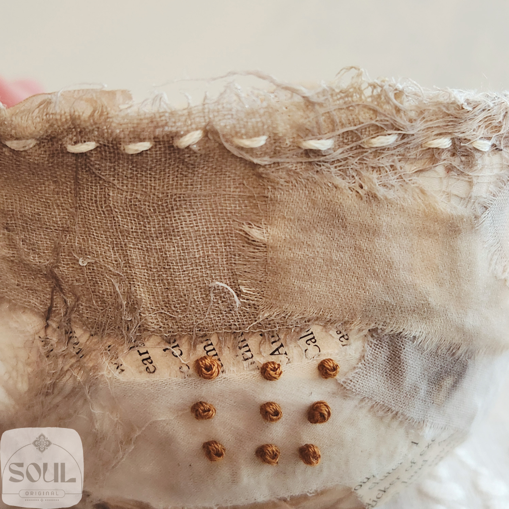 Textile Art Bowl – Natural & Earthy (5)