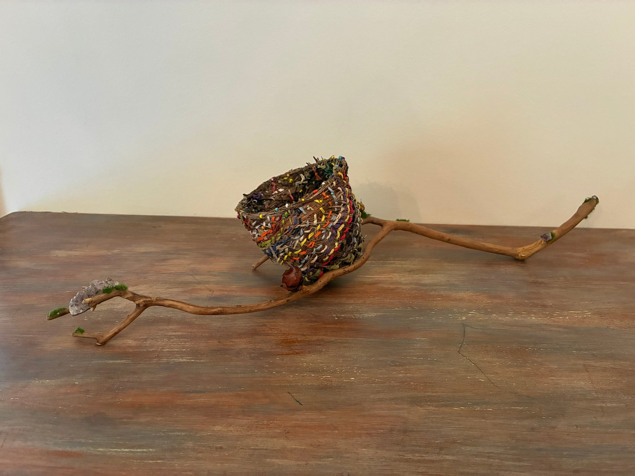 Beautified Birds Nest Sculpture