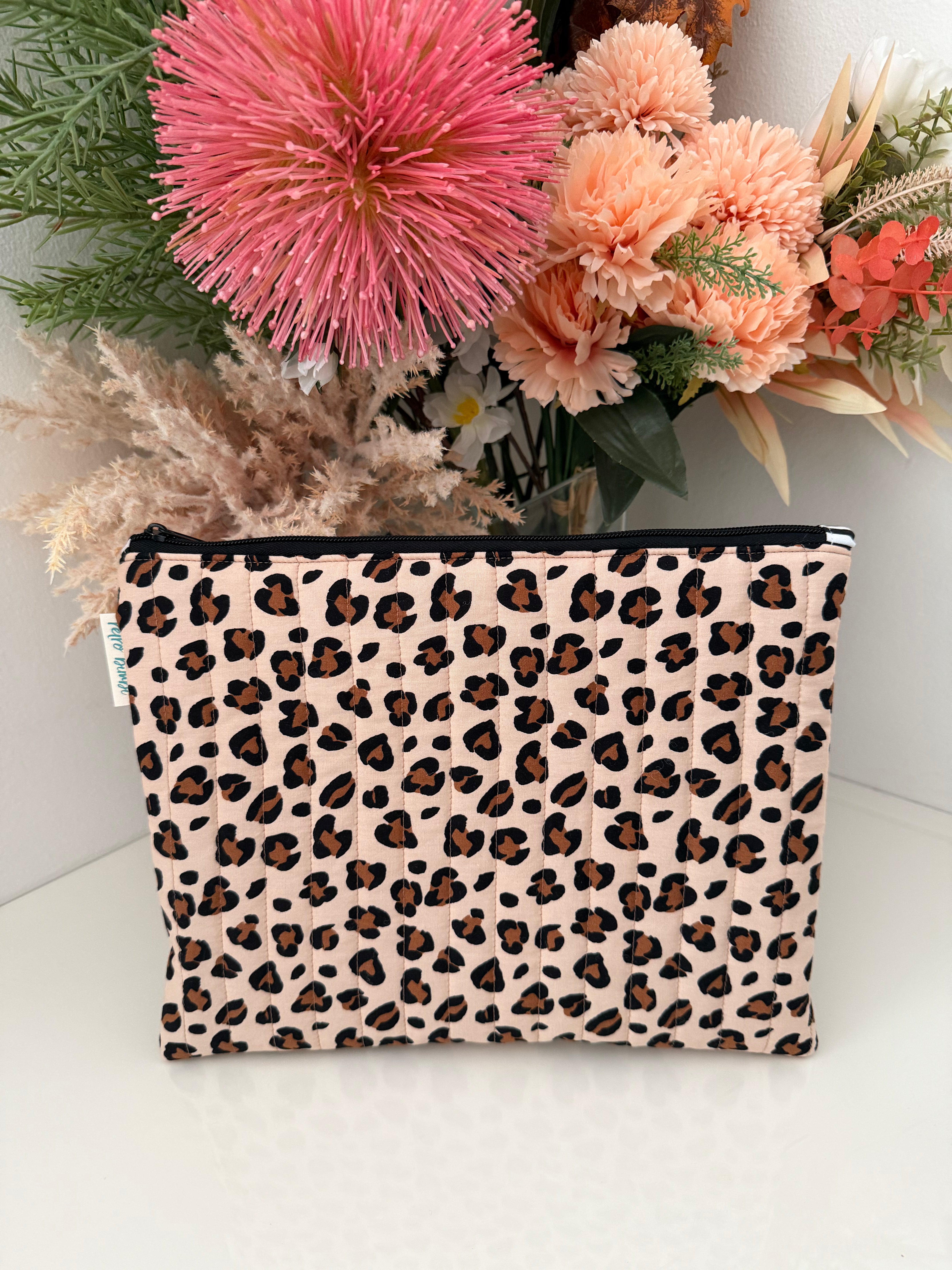 Quilted iPad Zipper Pouch - Various Designs