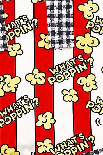What's Poppin' Popcorn Overalls | Adventure Collection