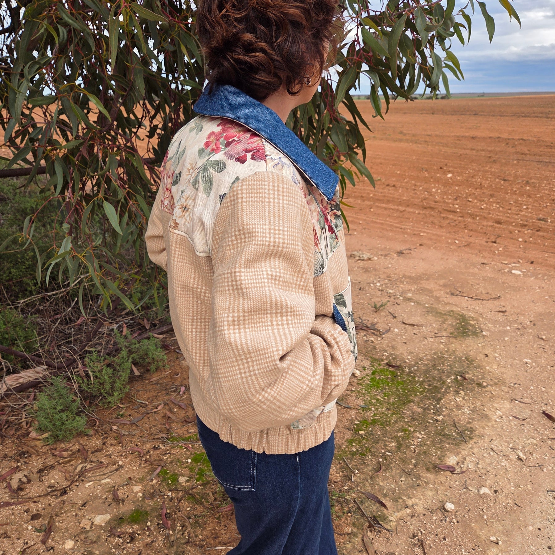 Nannas Couch - Retro Bomber jacket - S/M