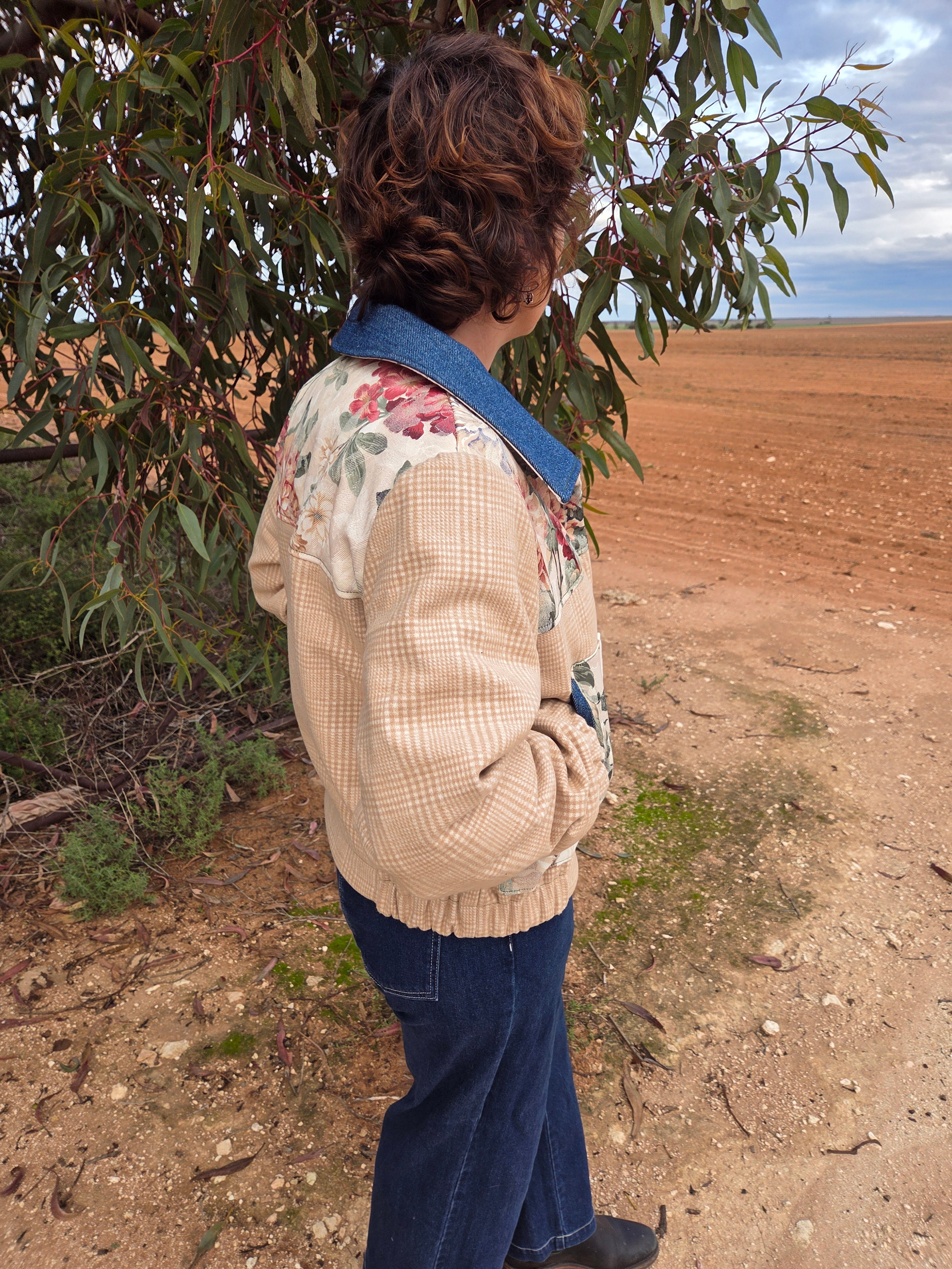Nannas Couch - Retro Bomber jacket - S/M