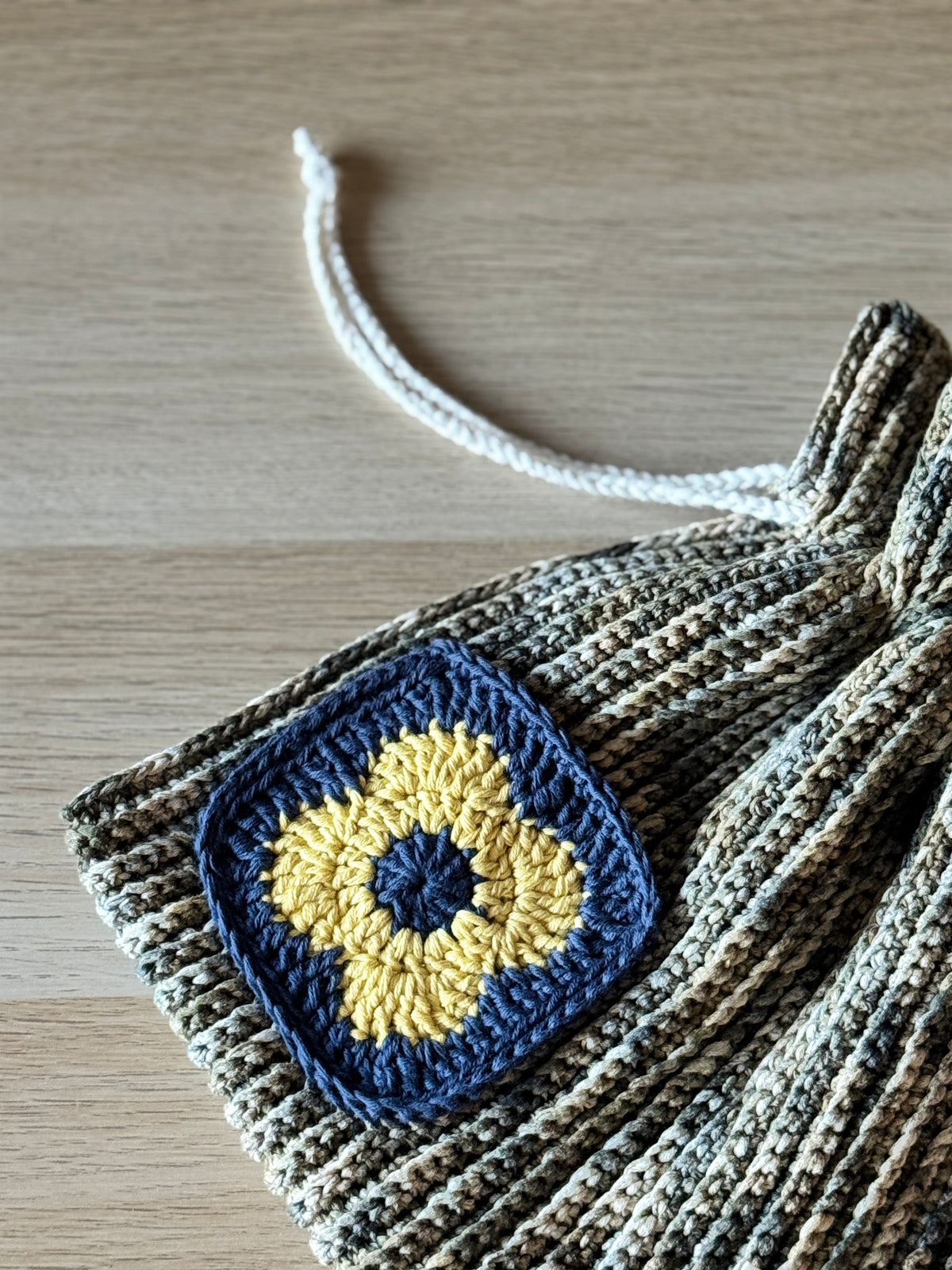 Drawstring Bag | Not Your Regular Drawstring Bag | Handmade Crochet Pouch