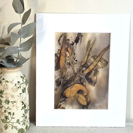 Autumn Ember ~ Original Artwork – Botanical Print & Watercolour