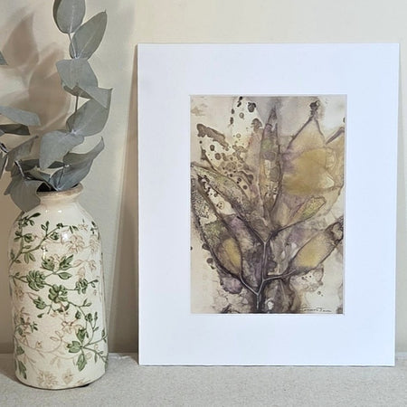 Echoes Of Nature ~ Original Artwork – Botanical Print & Watercolour