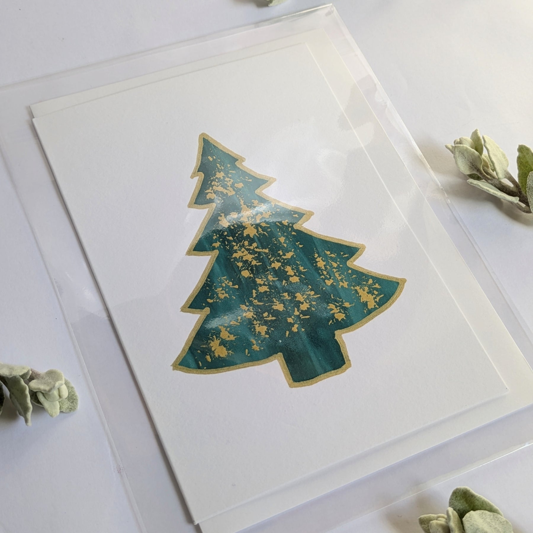 Hand Printed Christmas Cards