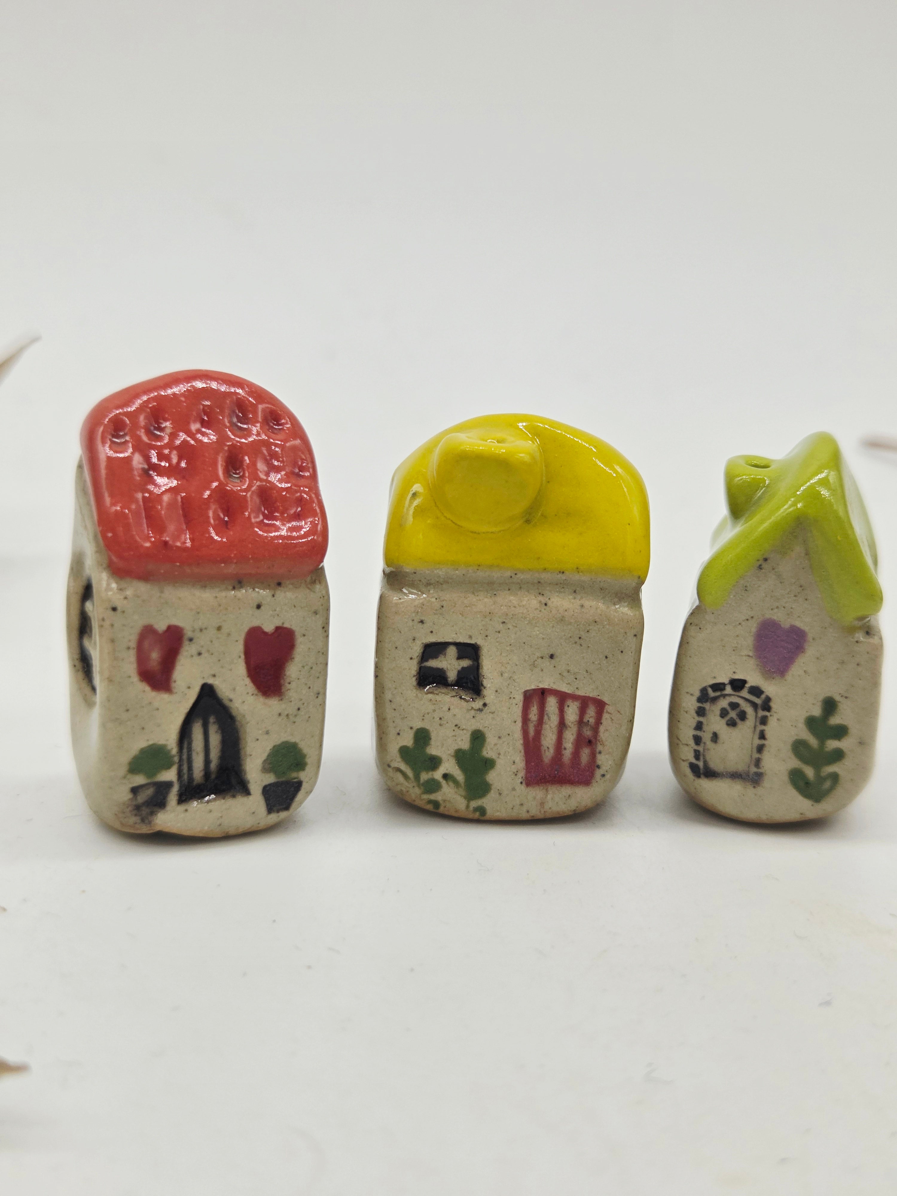 Tiny Ceramic Village - Celestial Crescent