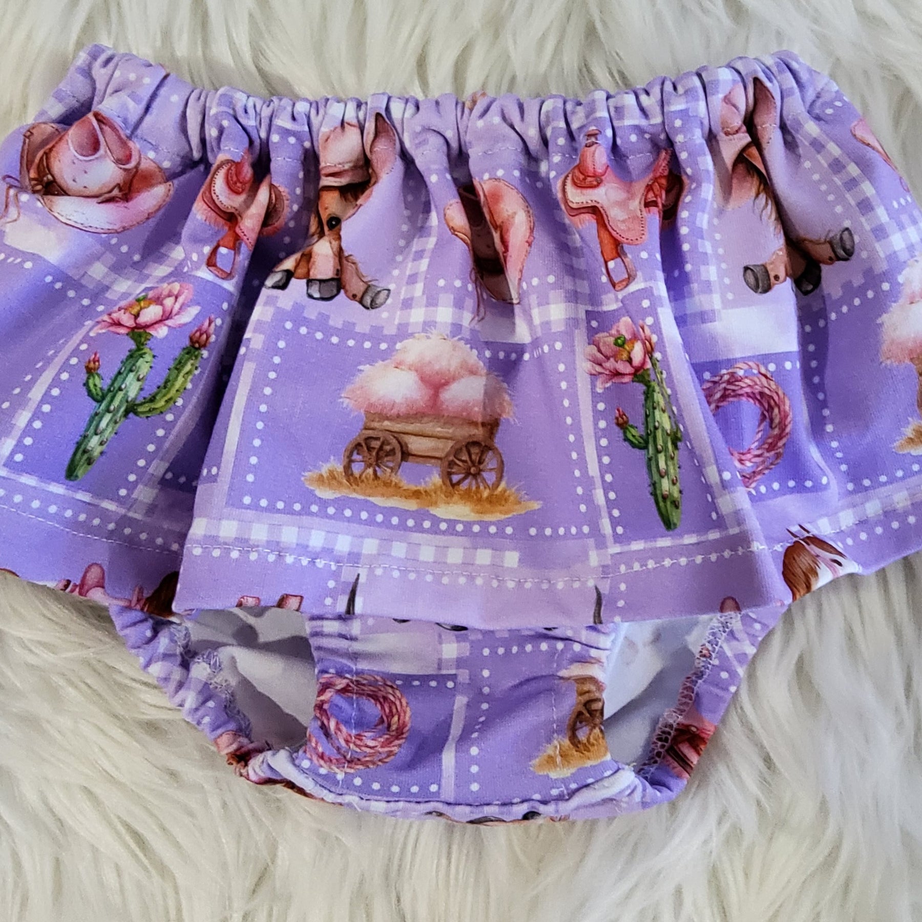 Western Theme Skirted Pants Size 2