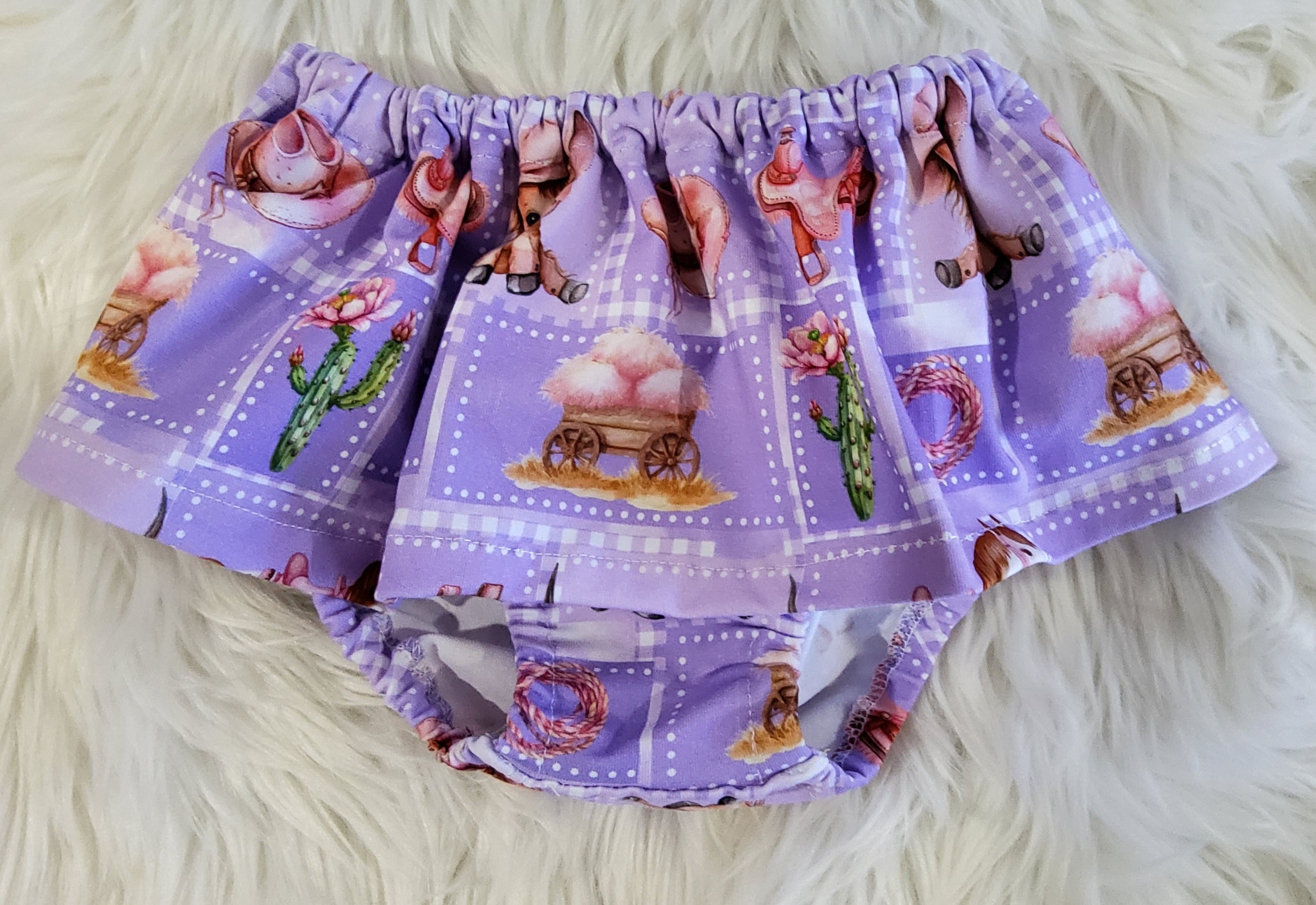 Western Theme Skirted Pants Size 2