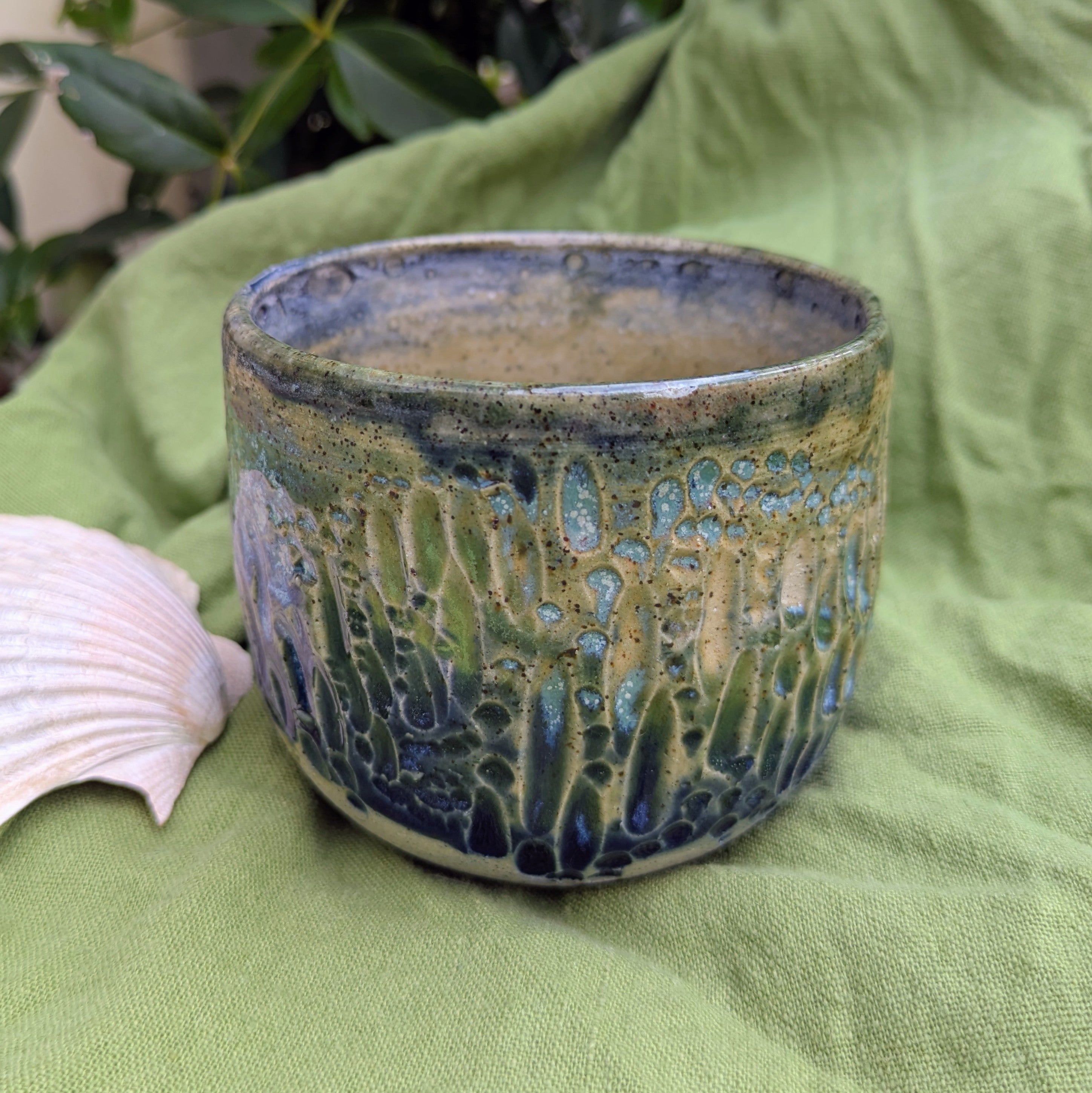 Organic textured cup