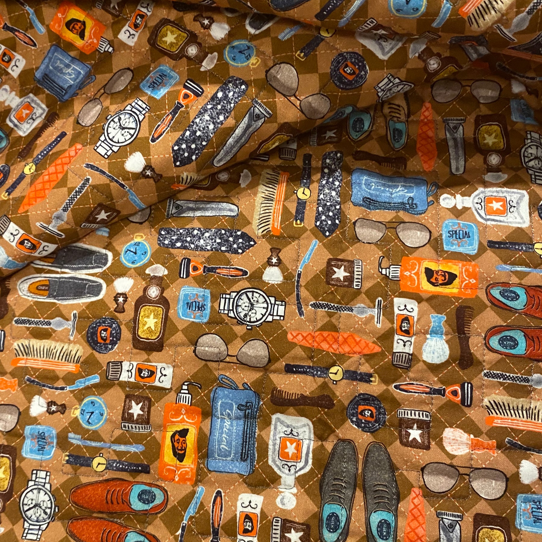 Man Cave - Masculine Double Bed or King Single Quilt