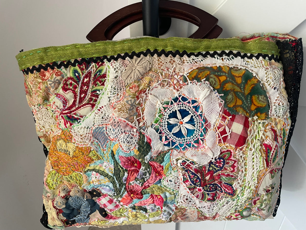 Madam Huber vintage bespoke large bag