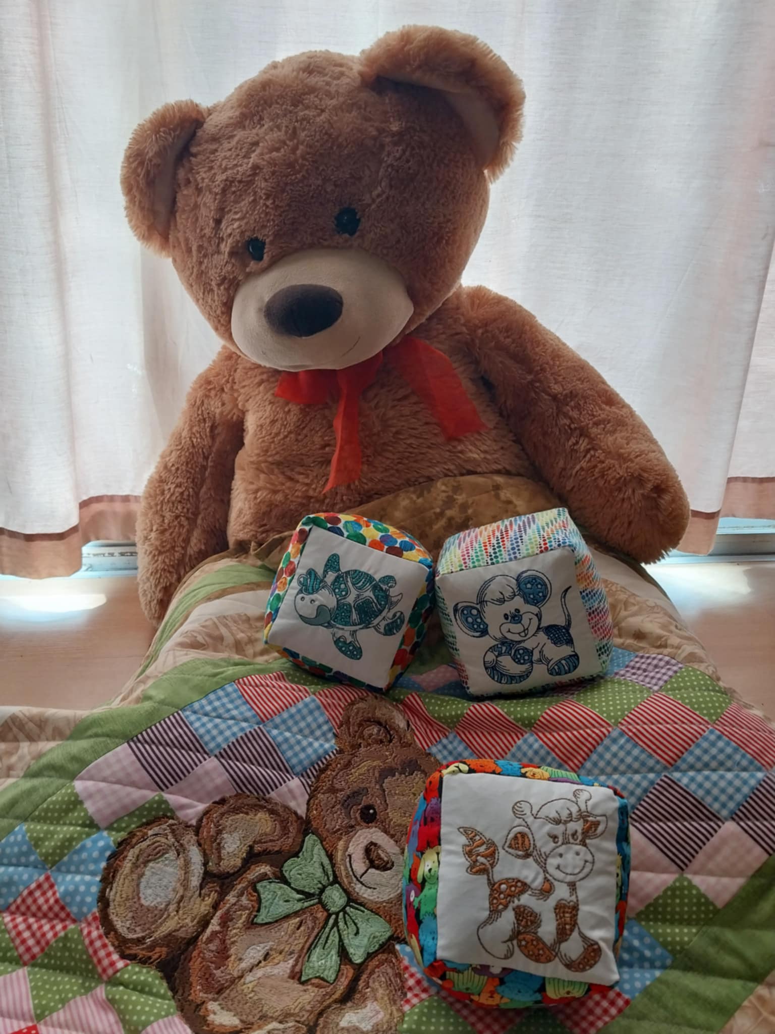 "Animal" Soft Baby Blocks