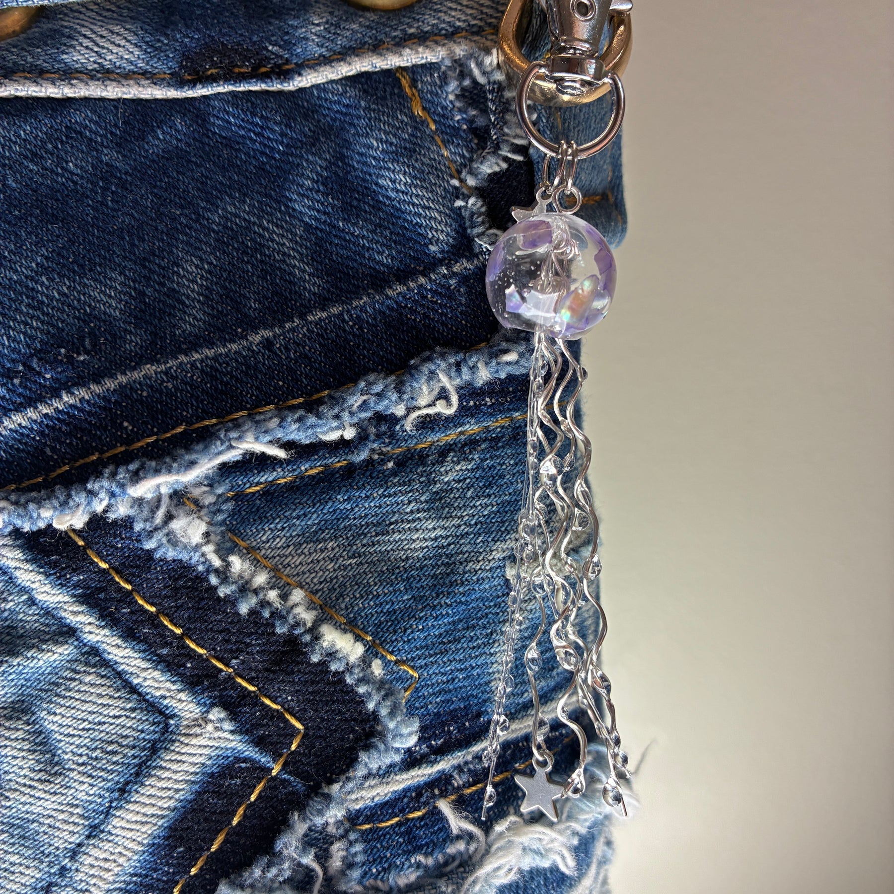 Jellyfish Bag Charm / Keychain