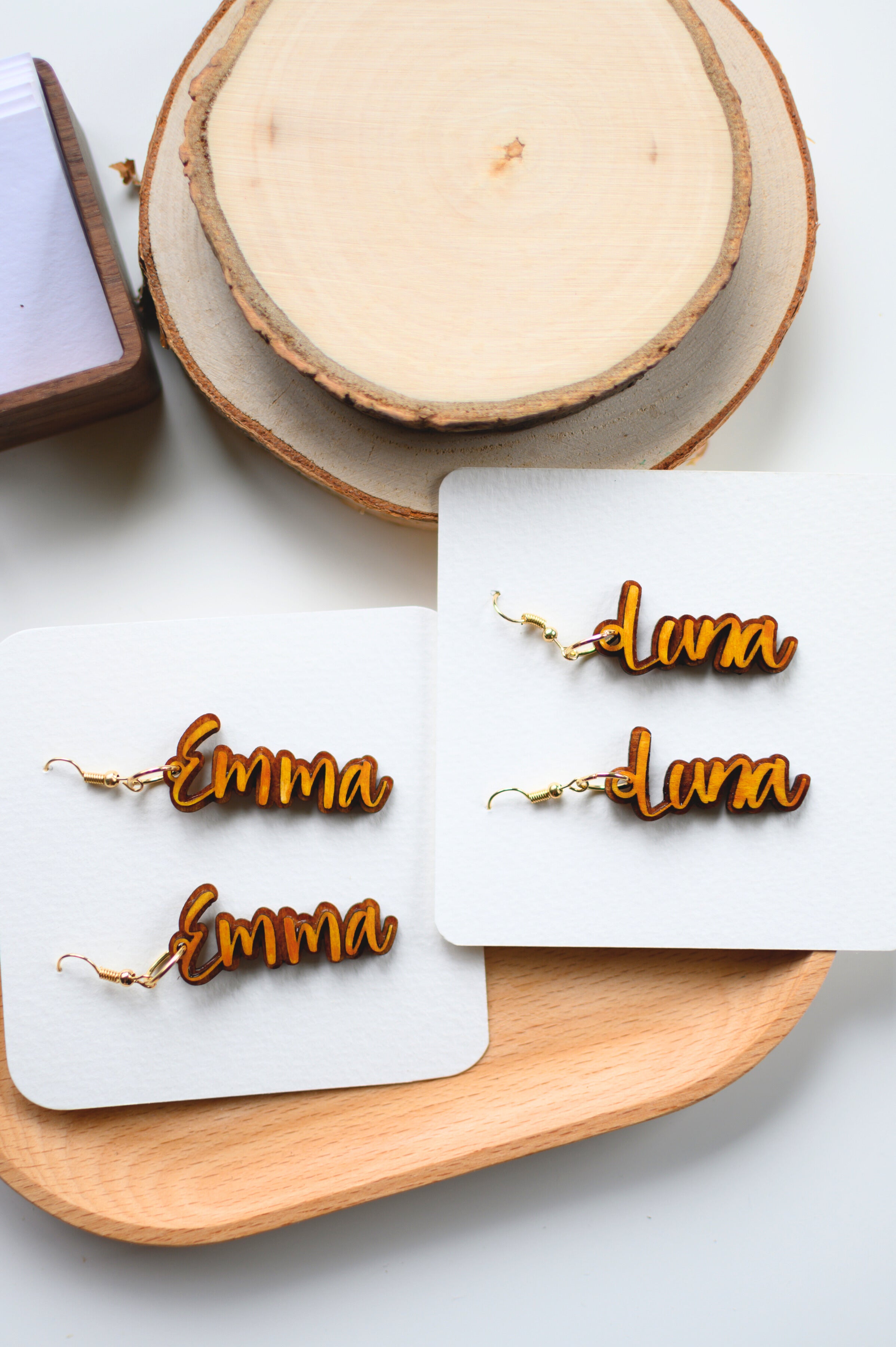 Personalised Earrings – Custom Jewelry for Her | Mother's Day Gifts