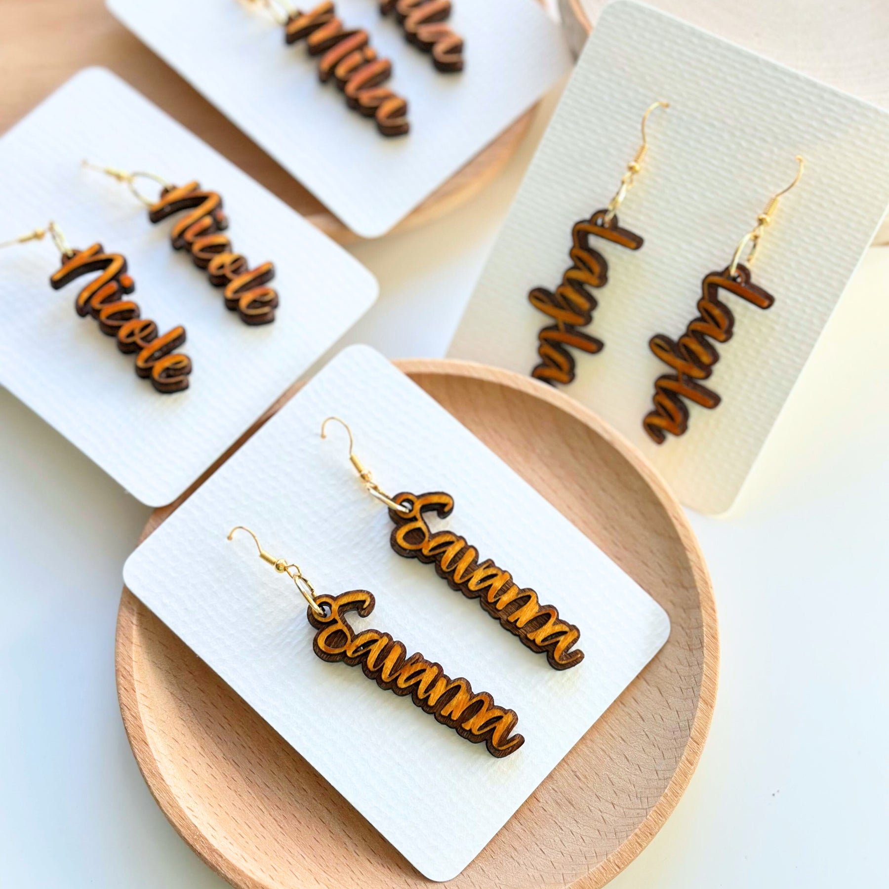 Personalised Earrings – Custom Jewelry for Her | Mother's Day Gifts