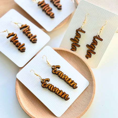 Personalised Earrings – Custom Jewelry for Her | Mother's Day Gifts