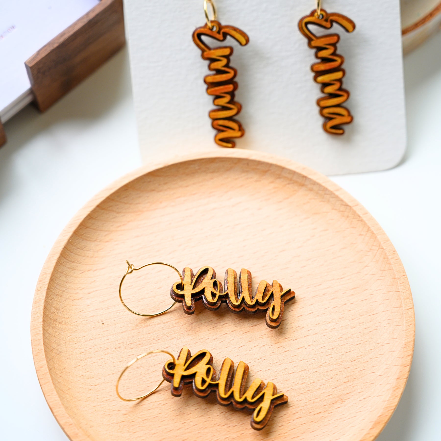 Personalised Earrings – Custom Jewelry for Her | Mother's Day Gifts