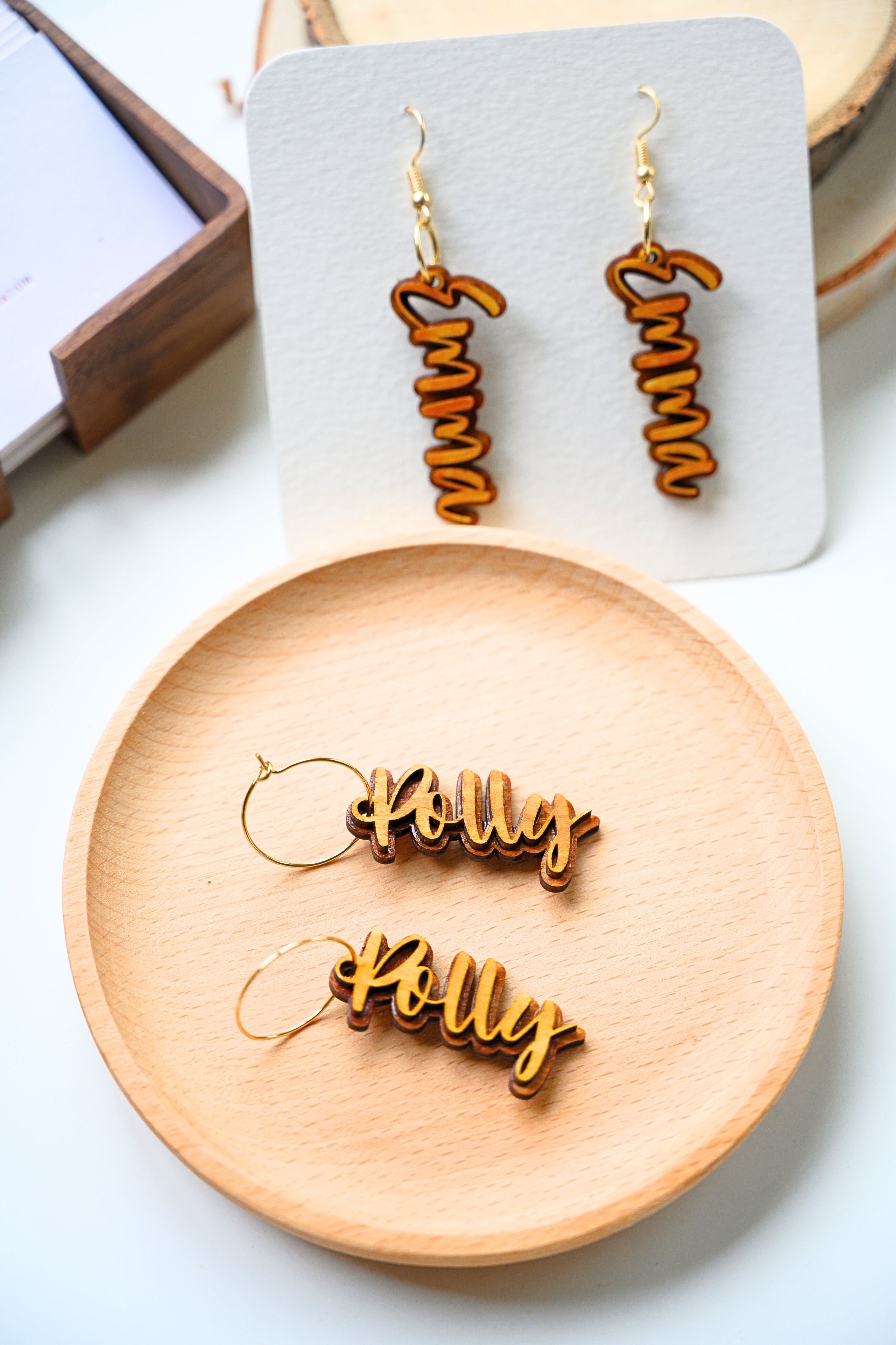 Personalised Earrings – Custom Jewelry for Her | Mother's Day Gifts