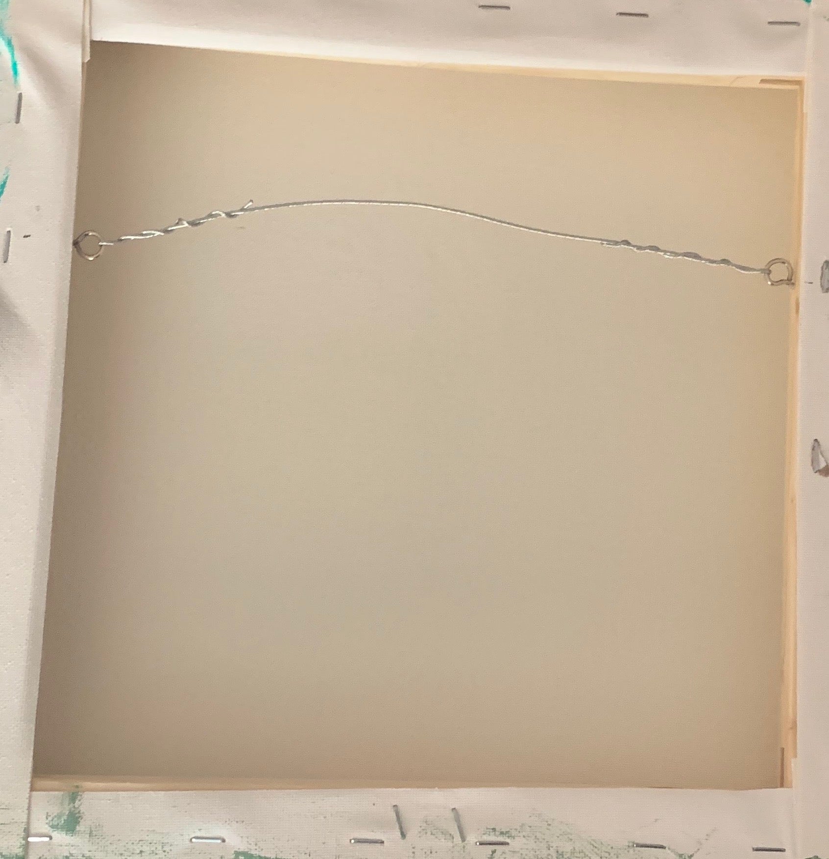 Geometric Birds on Teal Wall Art