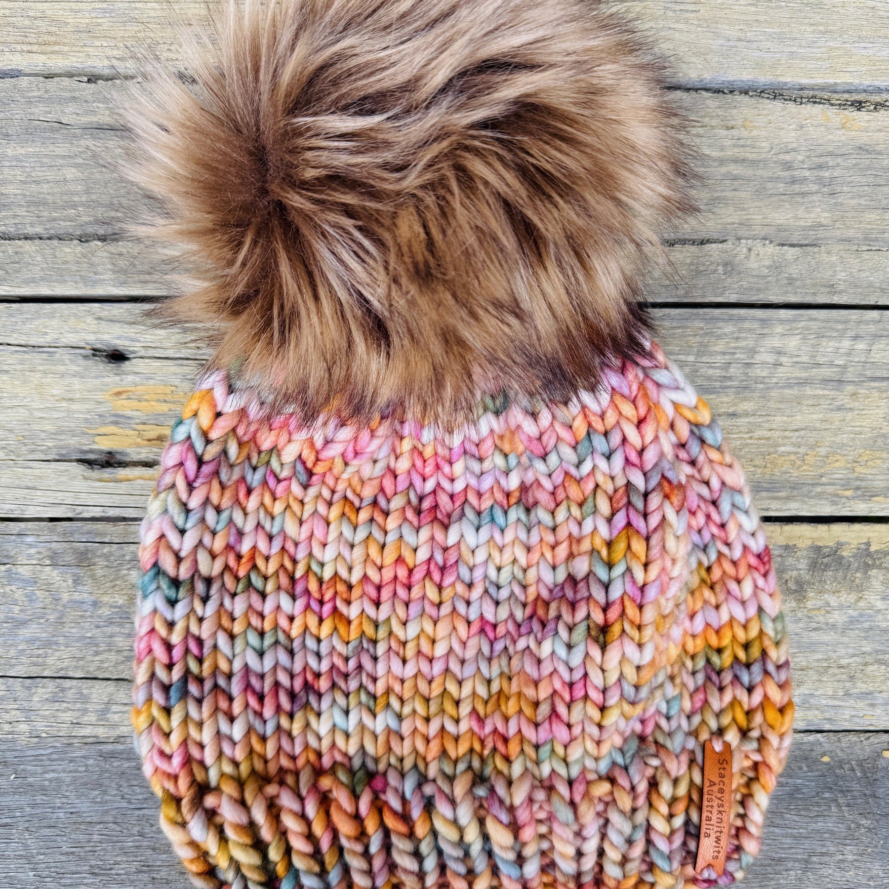 DIGITAL DOWNLOAD - Basic Chunky Knitted Beanie Pattern