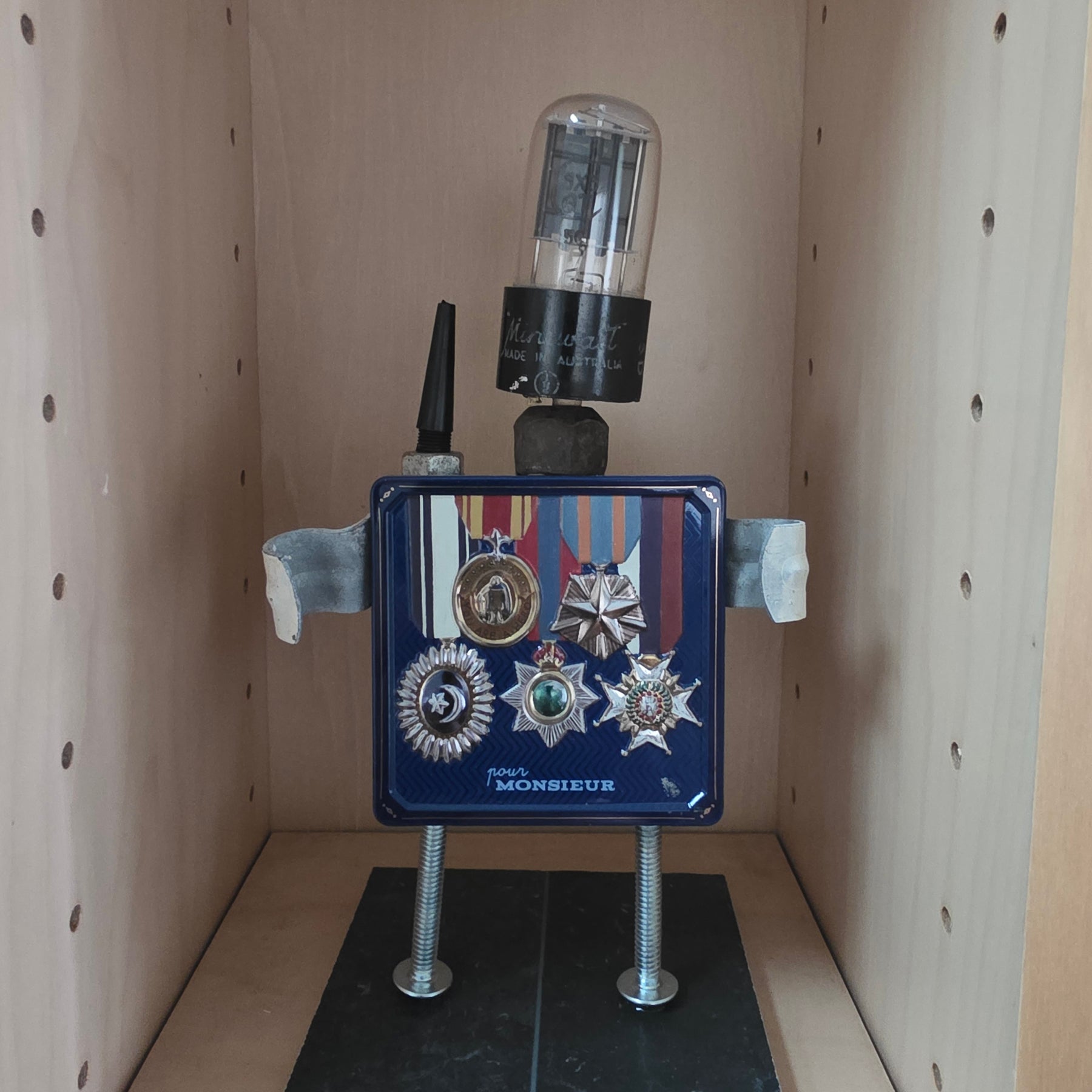 Remade, Reimagined: Upcycled Robot Valve Knight
