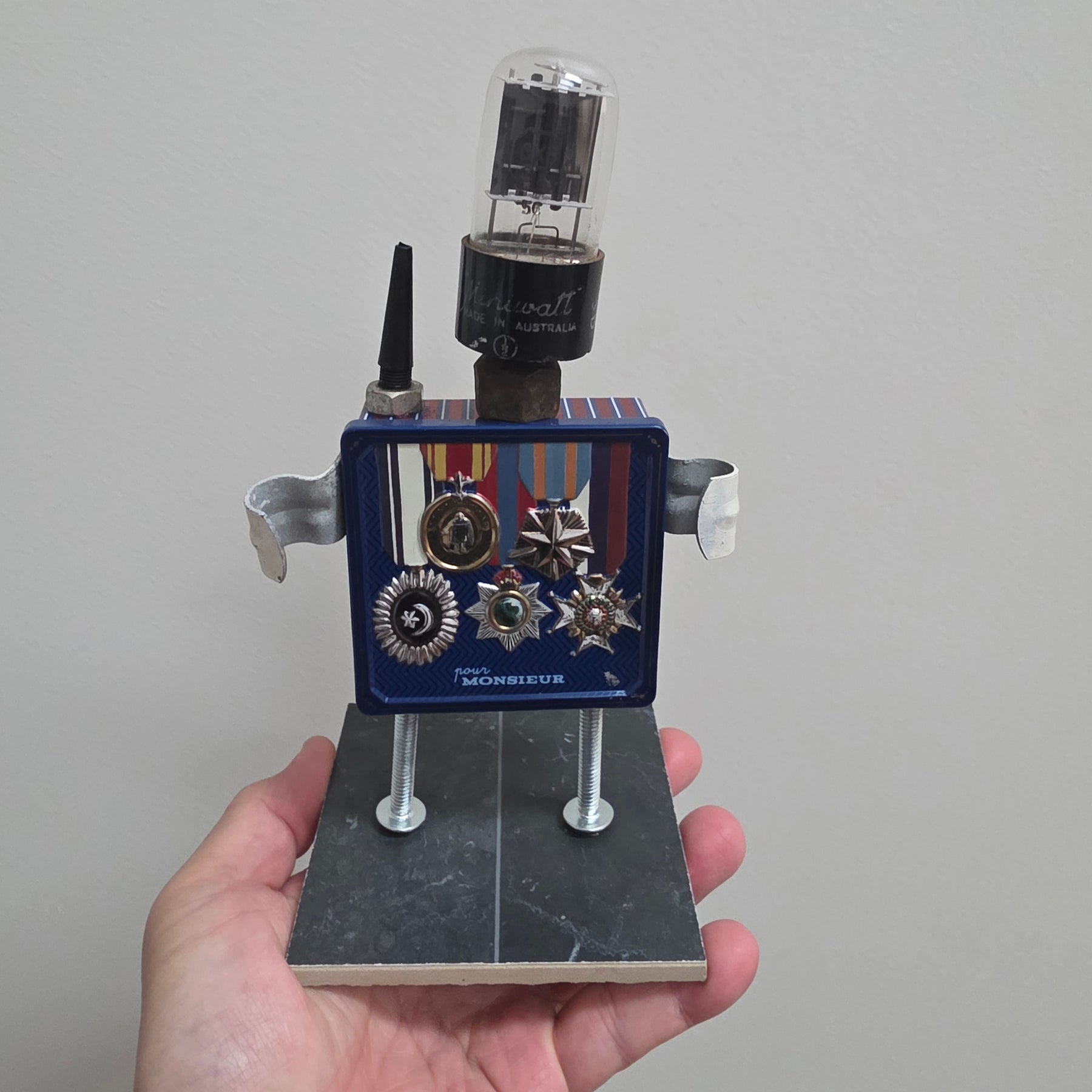 Remade, Reimagined: Upcycled Robot Valve Knight