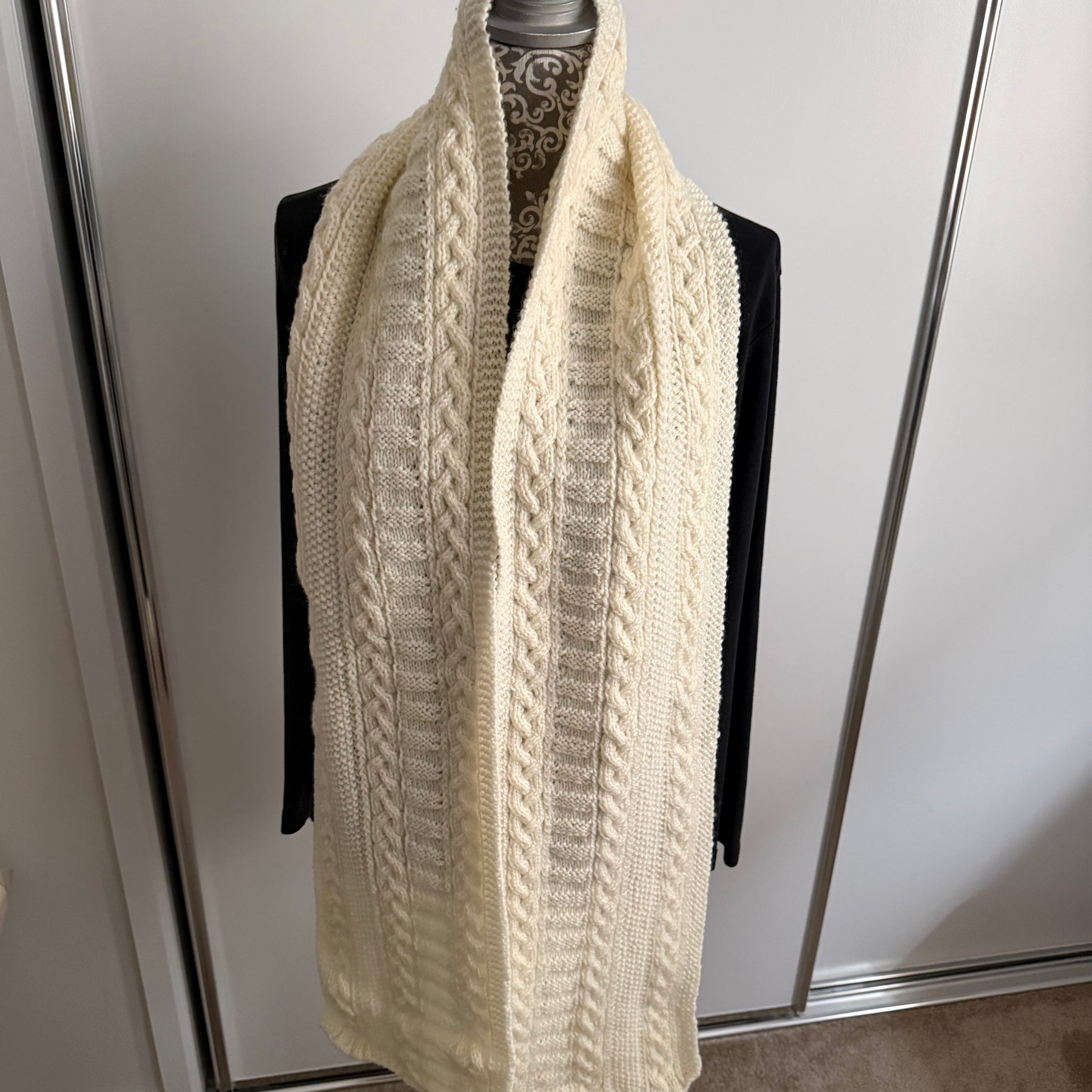 Ula Scarf in Cream