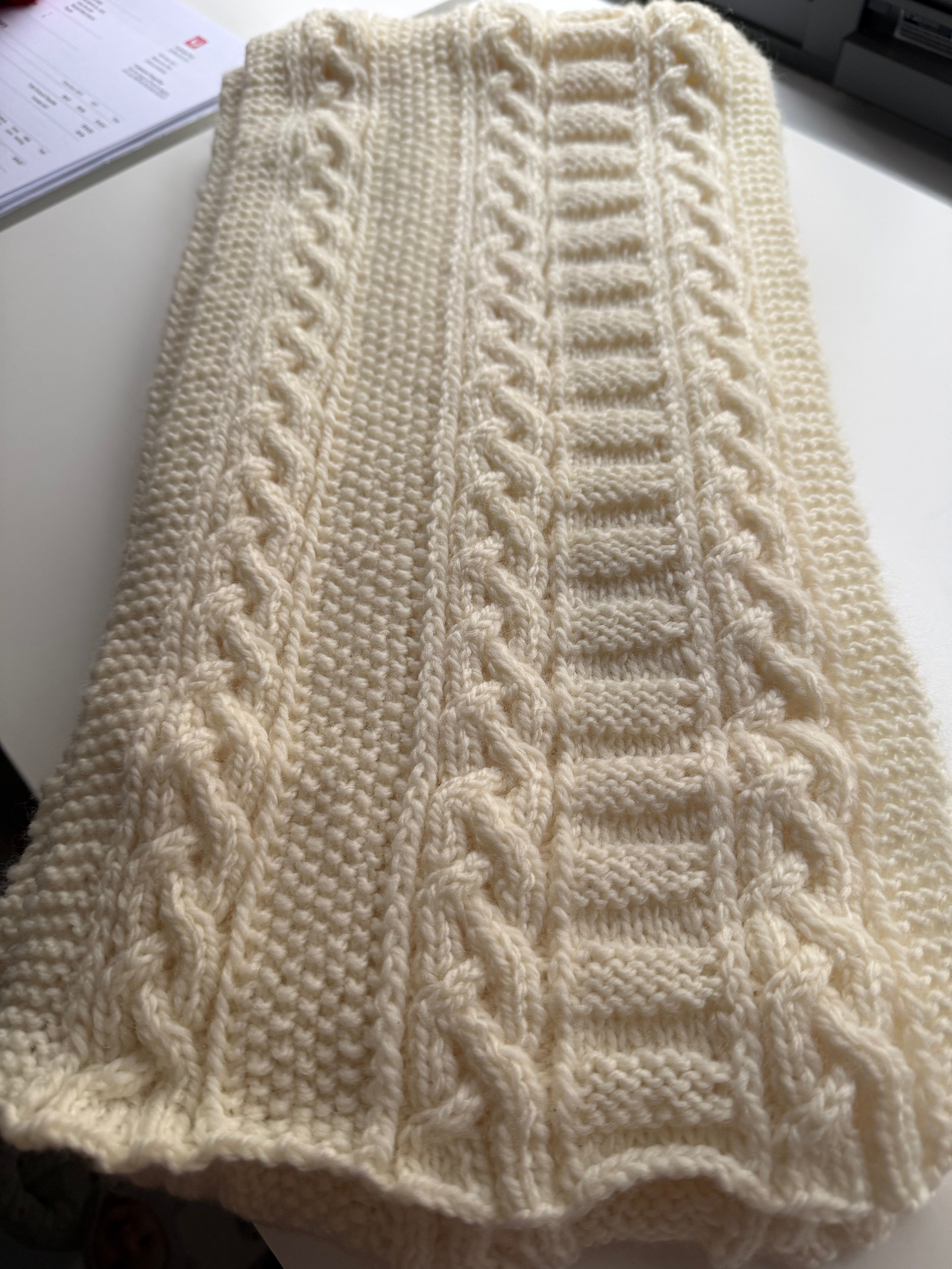 Ula Scarf in Cream