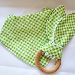 Bib and Bunny Ears Ring set | Handmade | 5 designs | BB11