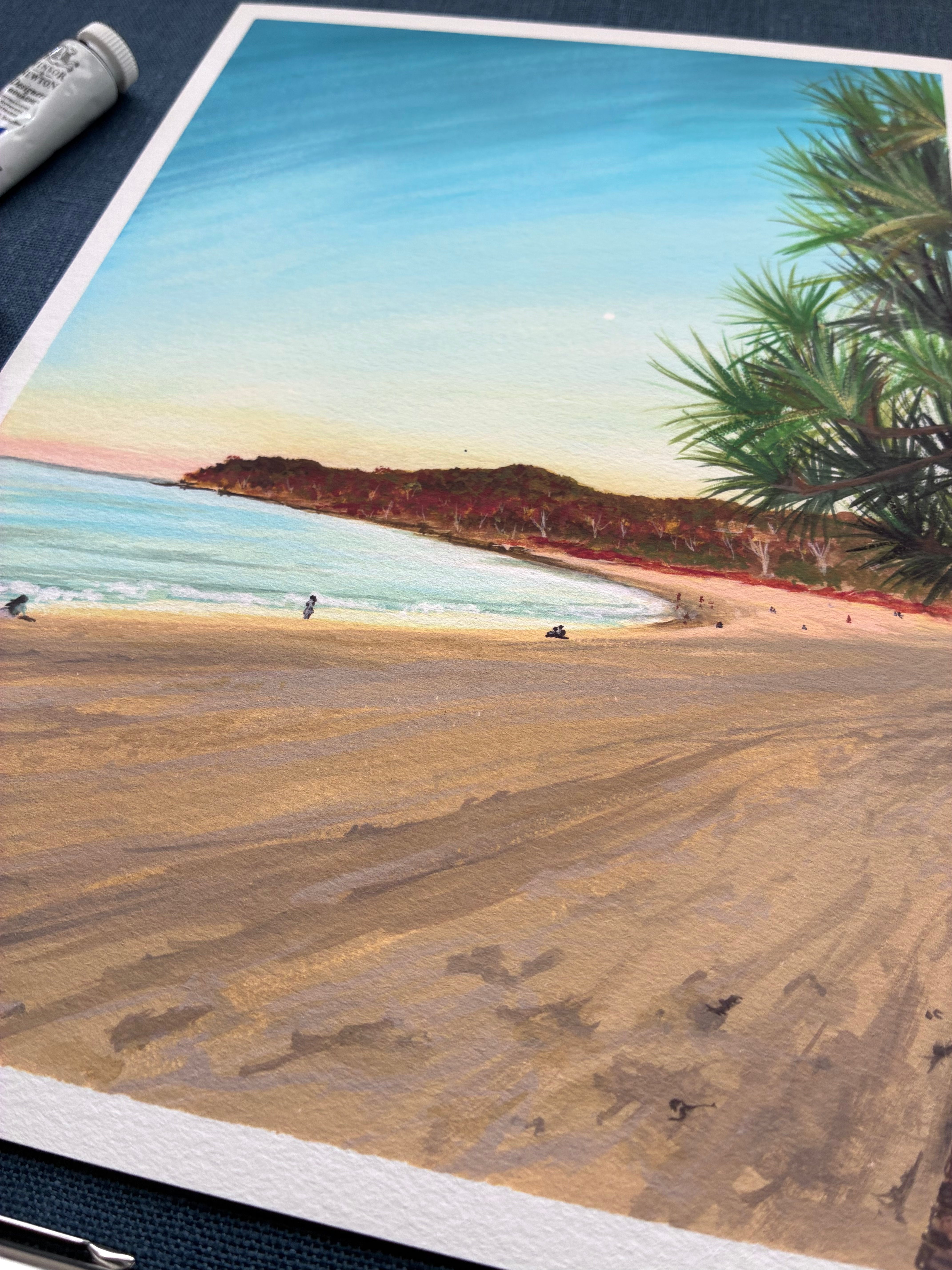 Wall Art - A4 Print - Noosa Dusk