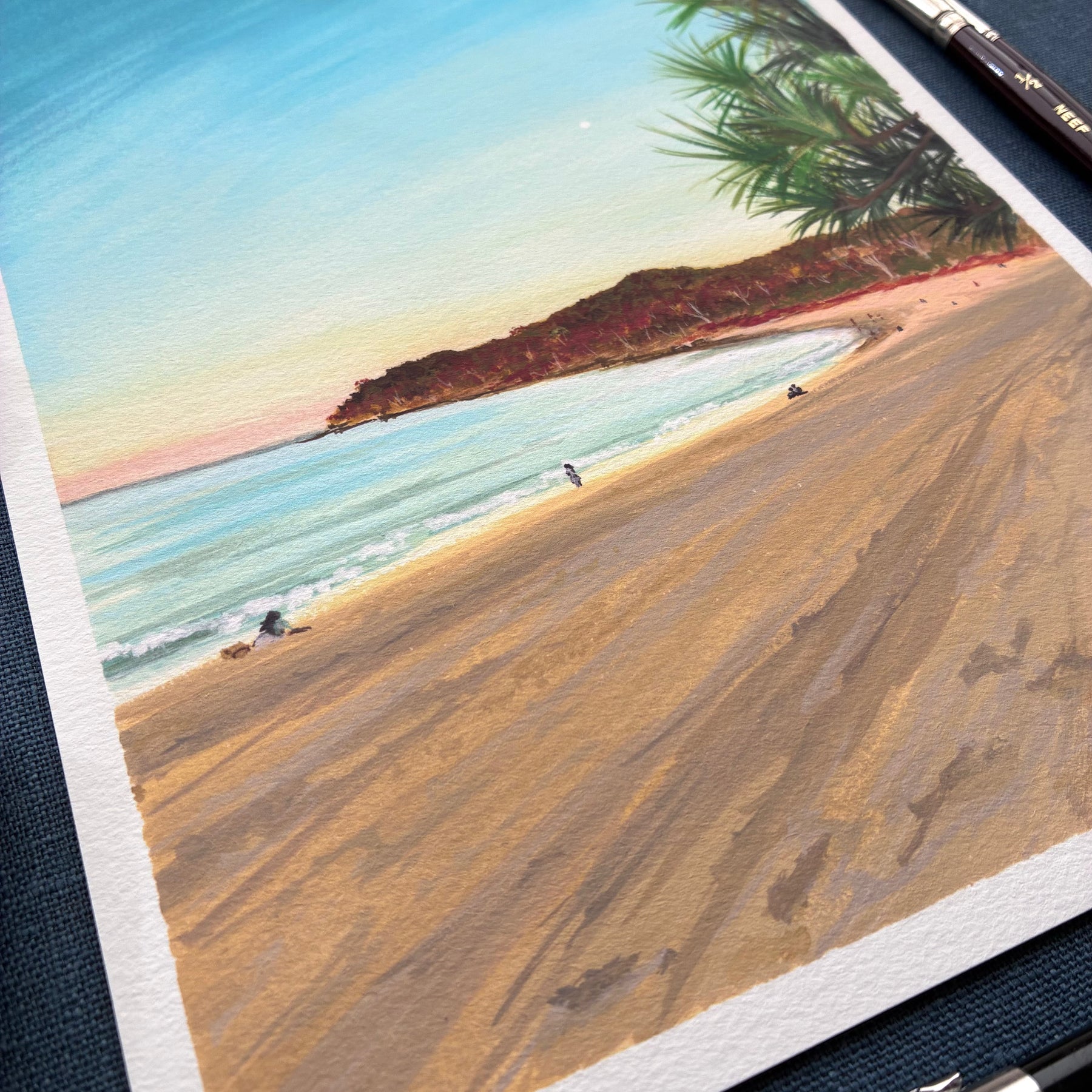 Wall Art - A4 Print - Noosa Dusk