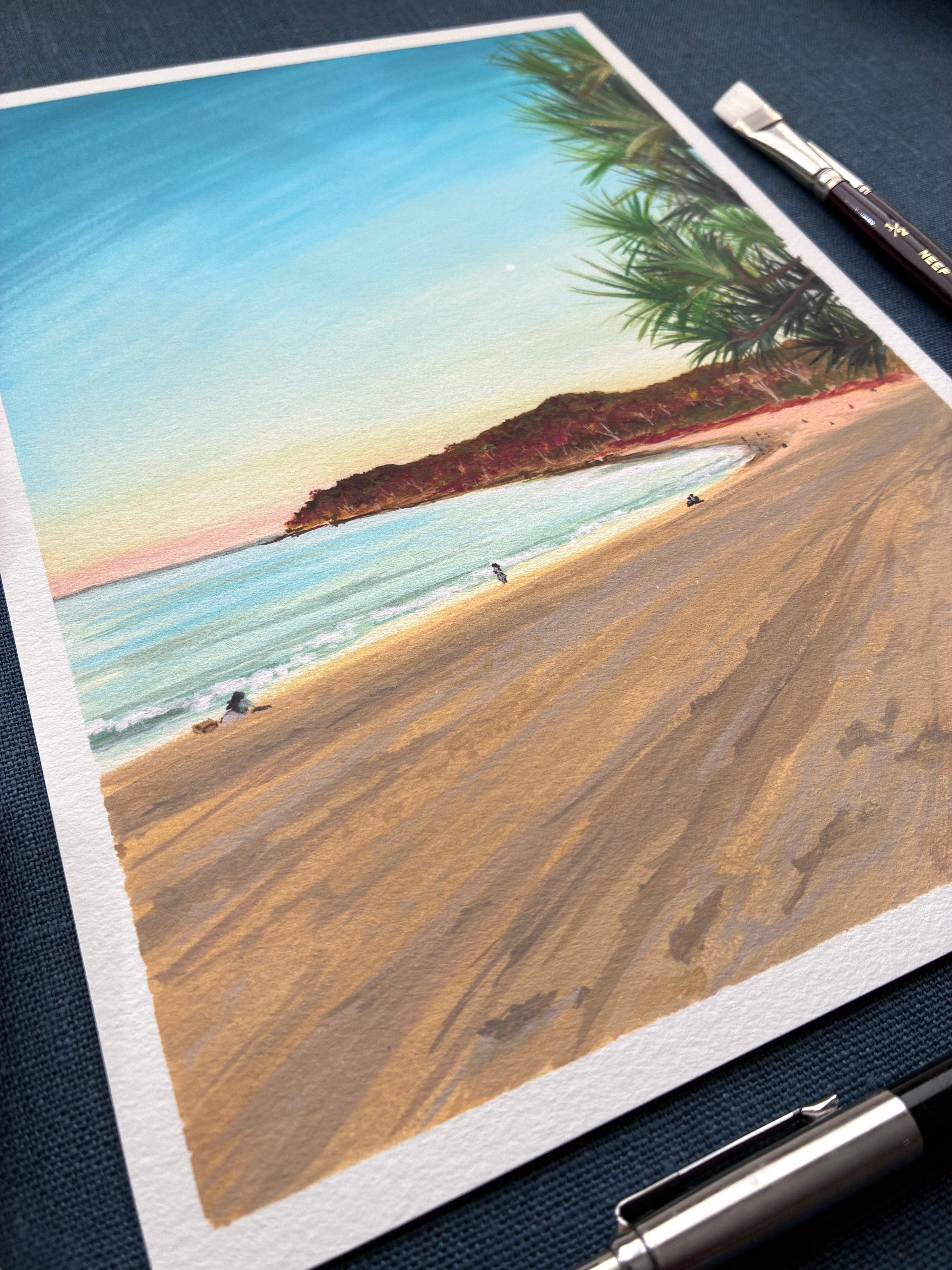Wall Art - A4 Print - Noosa Dusk