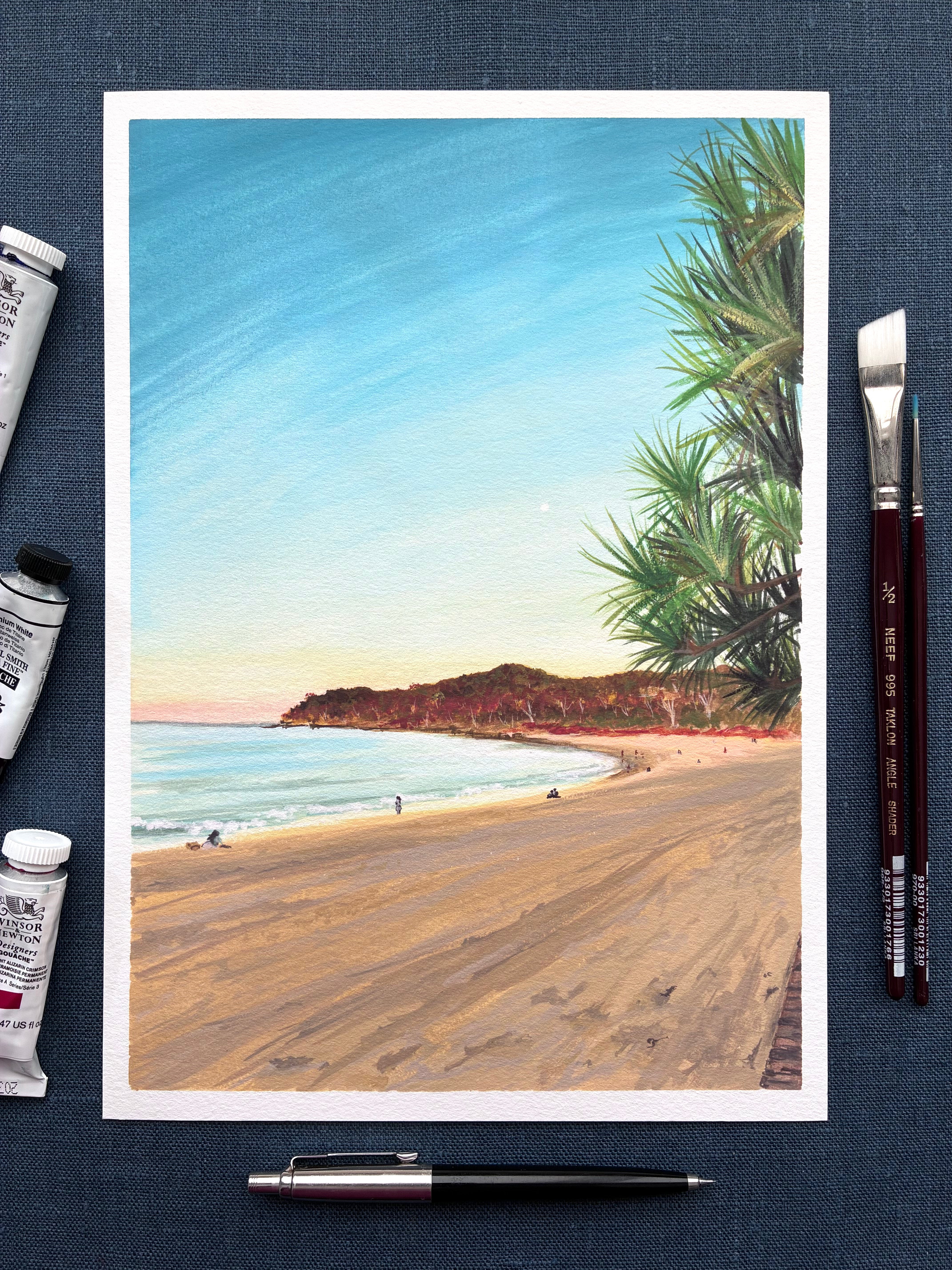 Wall Art - A4 Print - Noosa Dusk
