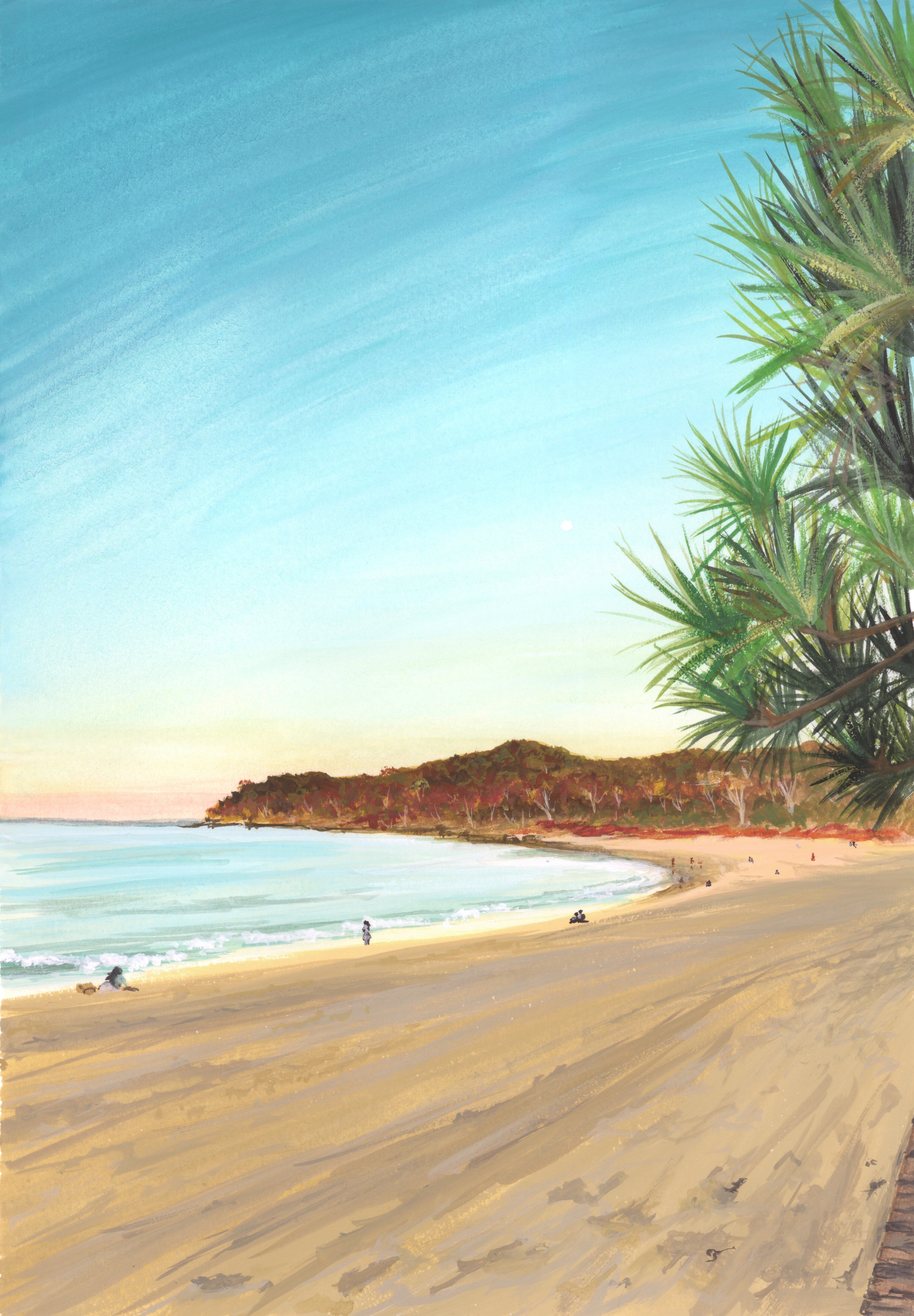 Wall Art - A4 Print - Noosa Dusk