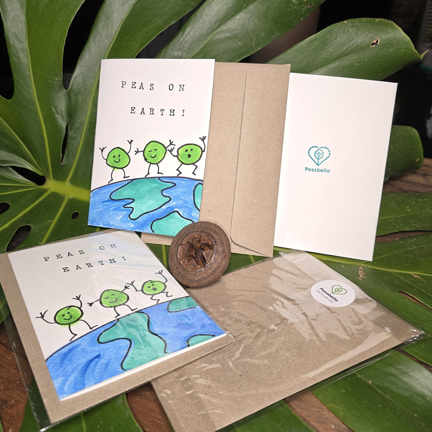 Greeting Cards - Peas on Earth