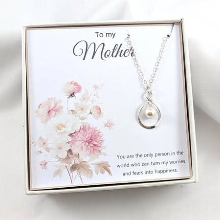 Mother  Necklace Gift from Daughter, Choose Your Personalized Design