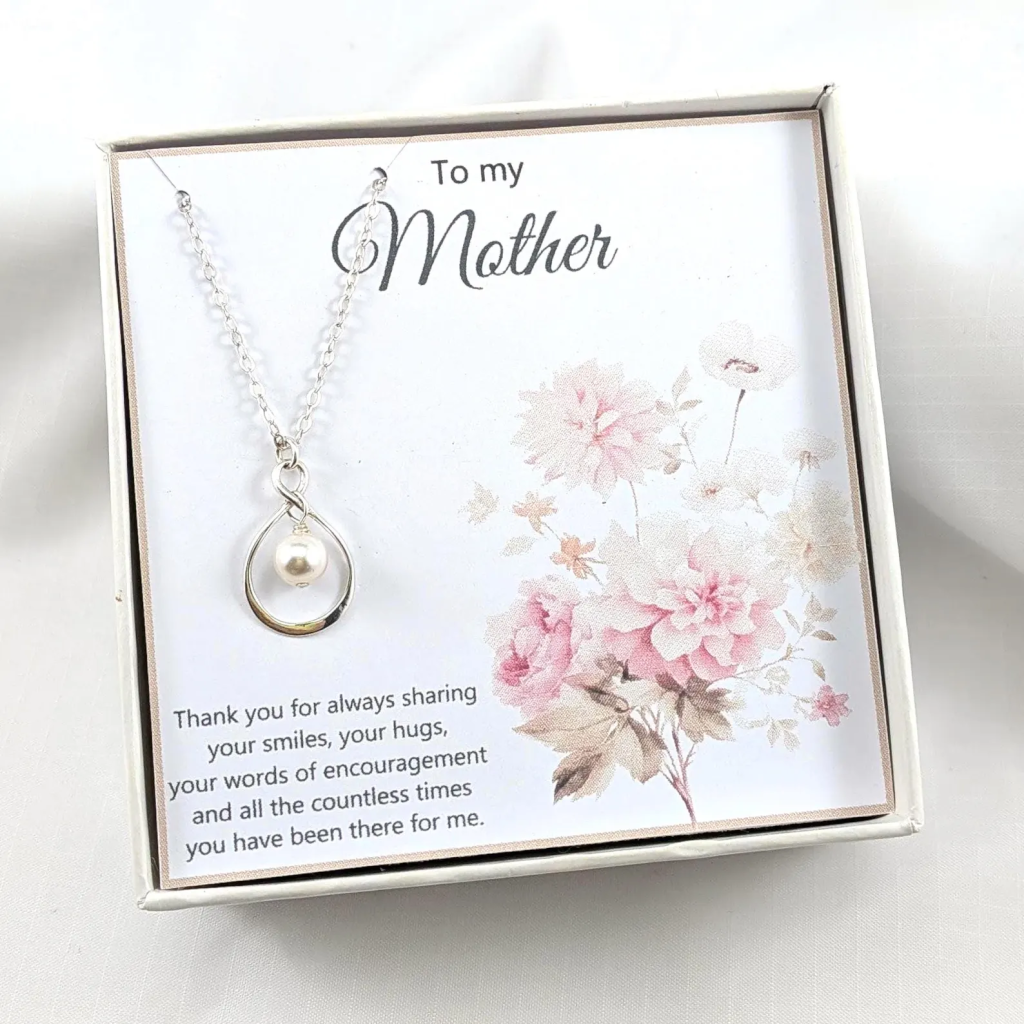 Mother  Necklace Gift from Daughter, Choose Your Personalized Design