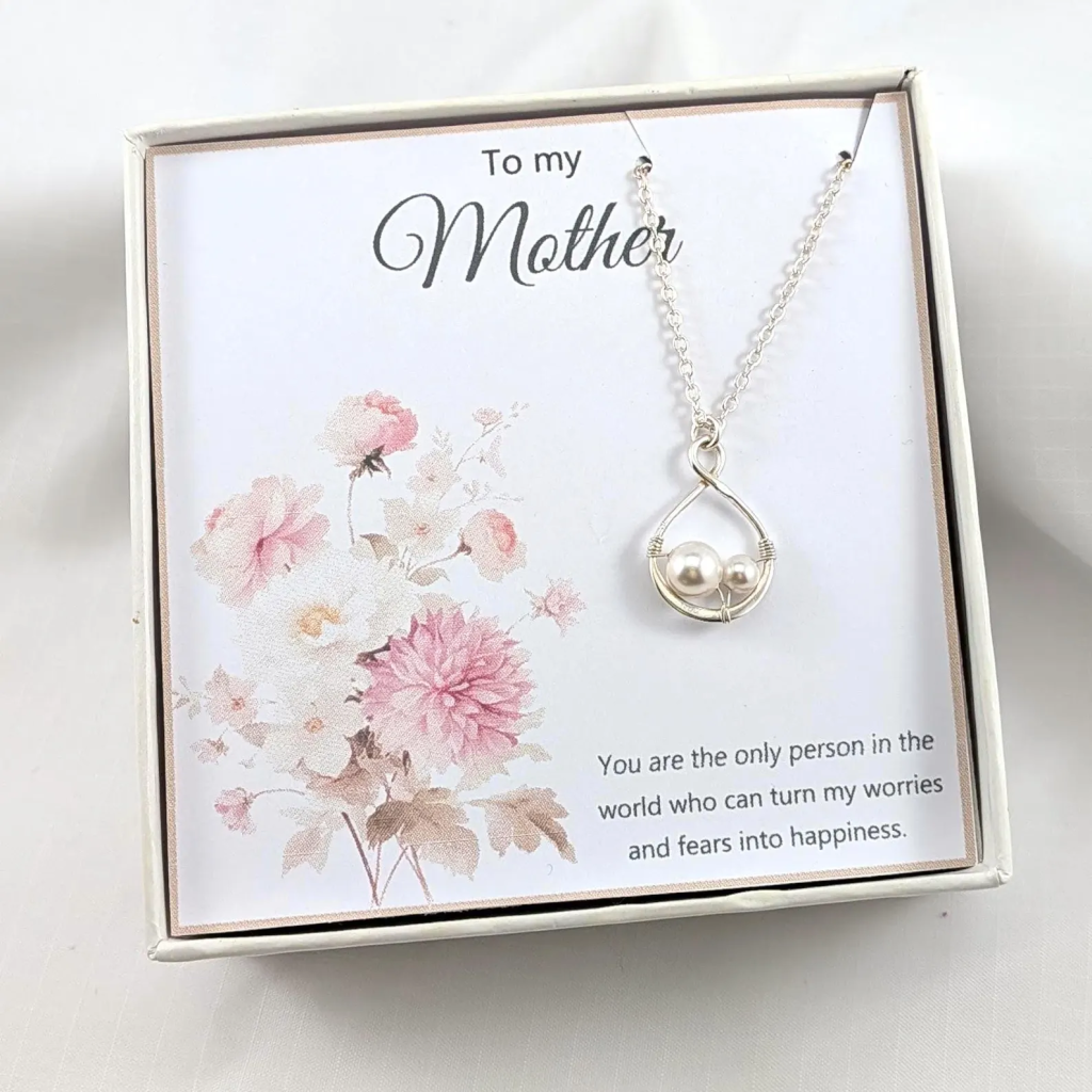 Mother  Necklace Gift from Daughter, Choose Your Personalized Design