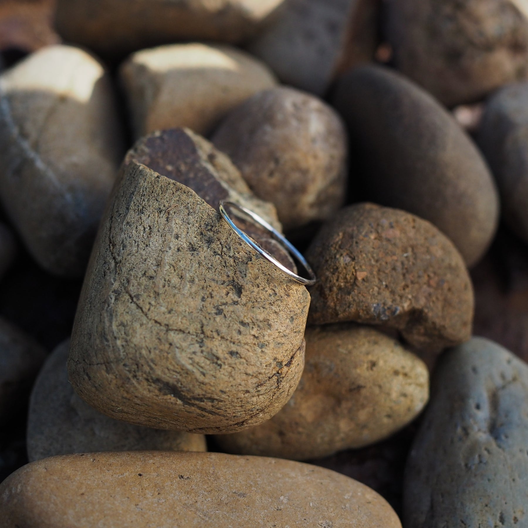 Sterling Silver Skinny Stacker Ring