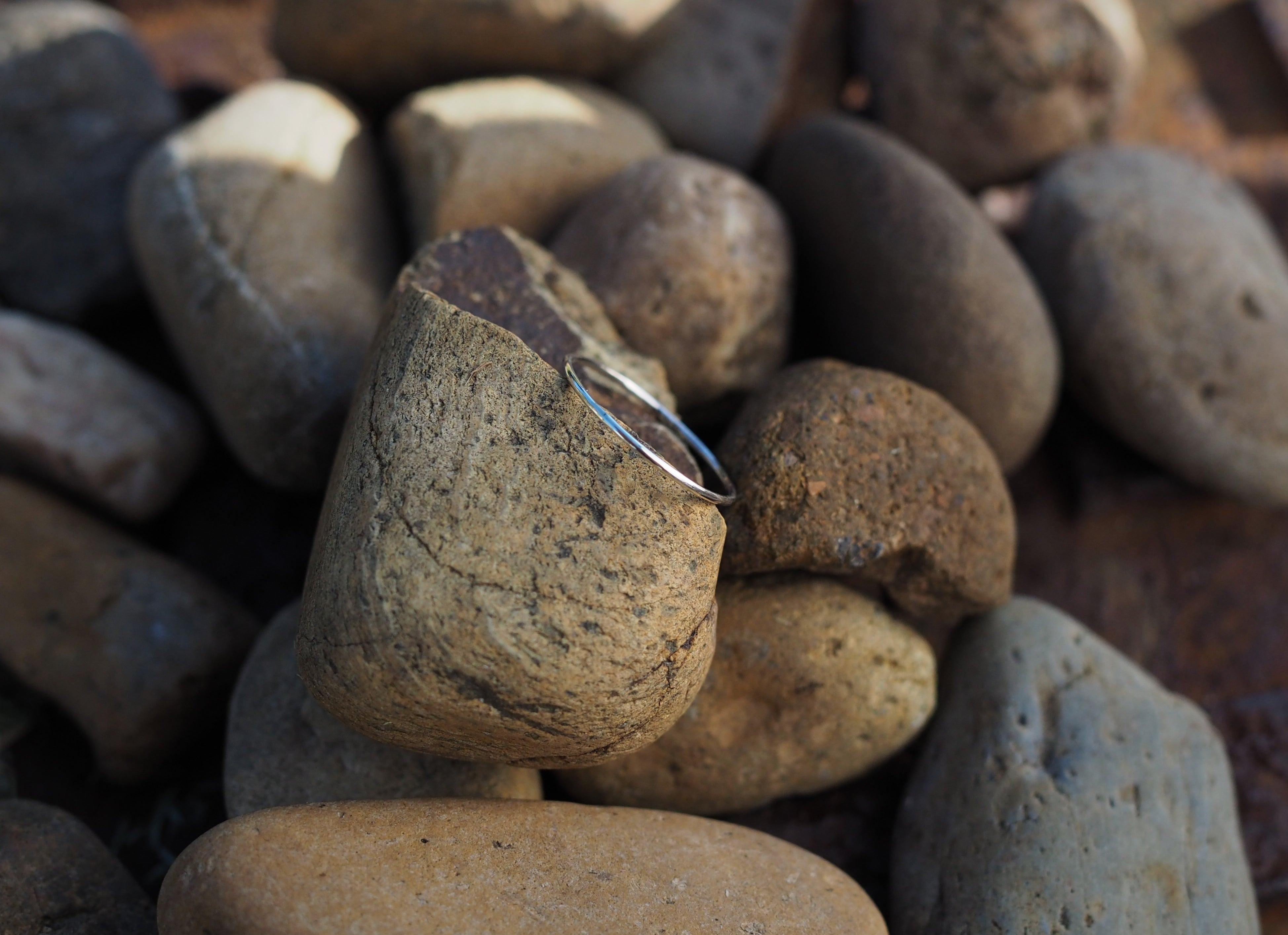Sterling Silver Skinny Stacker Ring