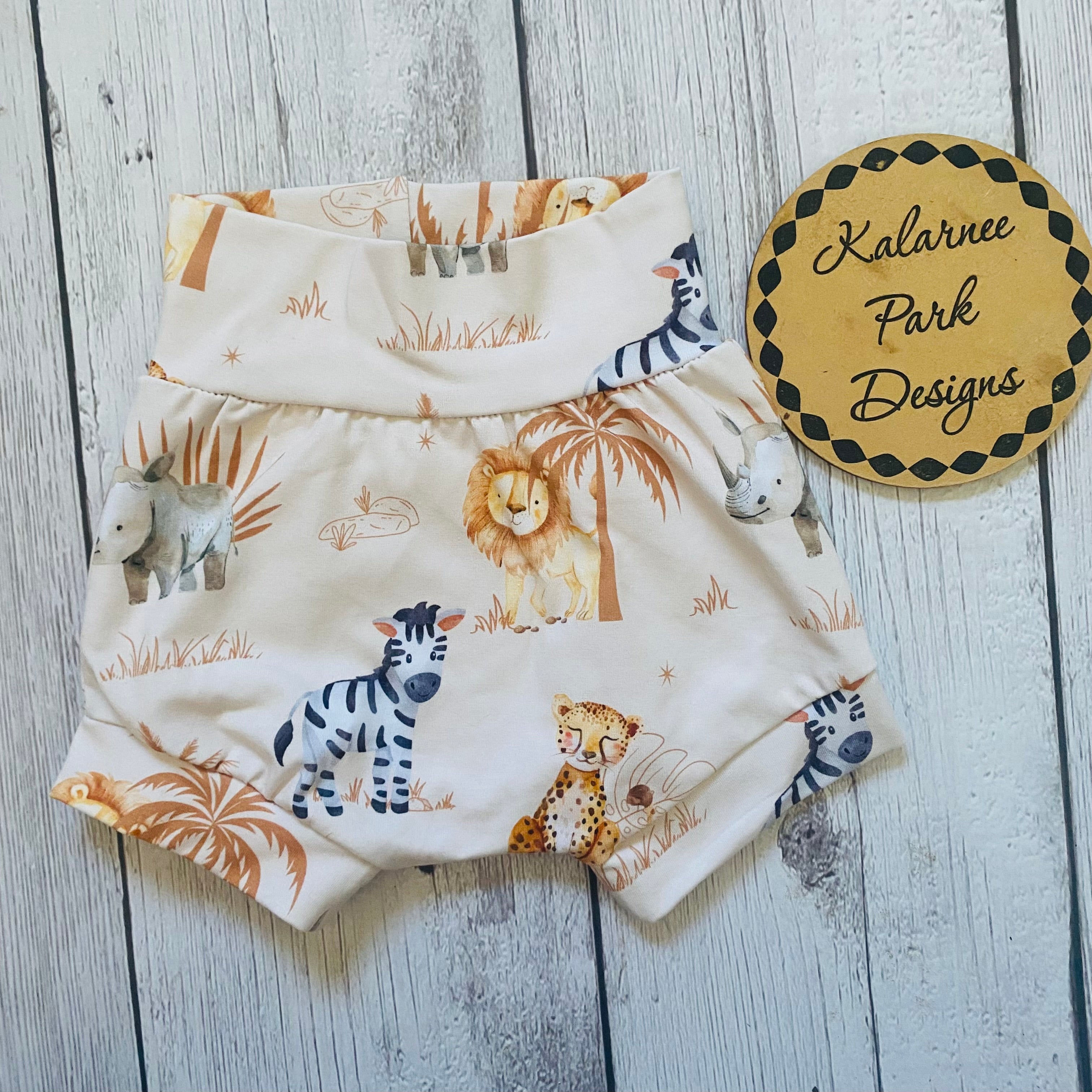 Baby Girls Pants/ Bummies Nappy Cover Pants Size 3mths-18mths Various Prints