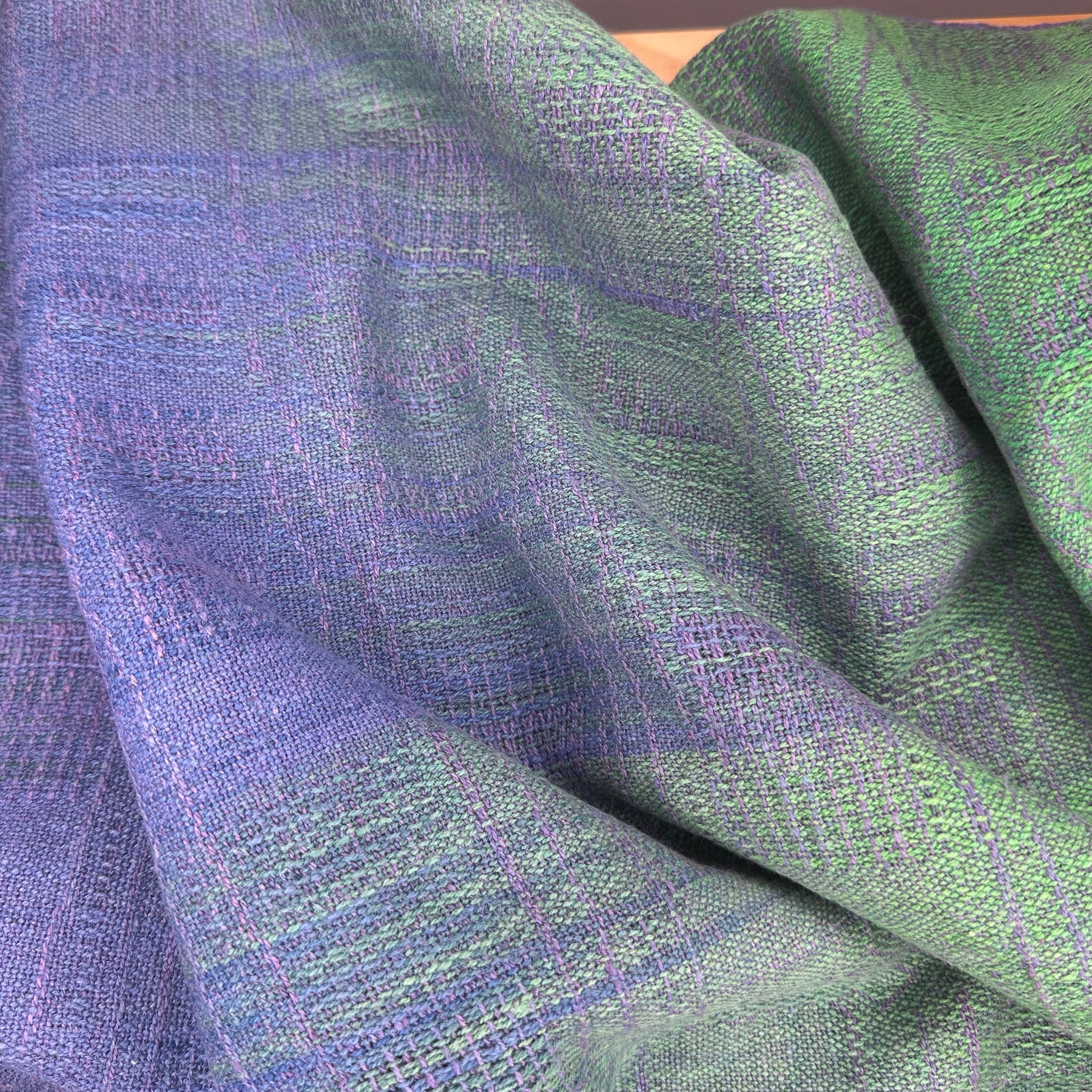 Hand-Dyed and Handwoven Linen/Cotton Tea Towels