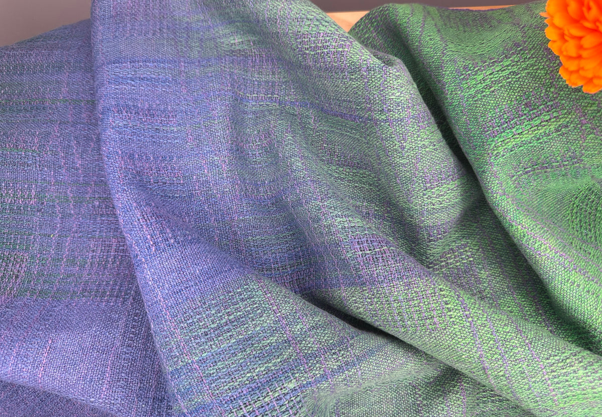 Hand-Dyed and Handwoven Linen/Cotton Tea Towels