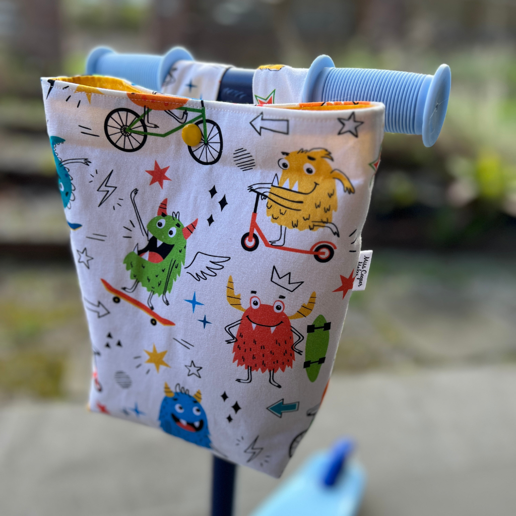 Scooter / Bike Handle Bar Bag – Monster Moves