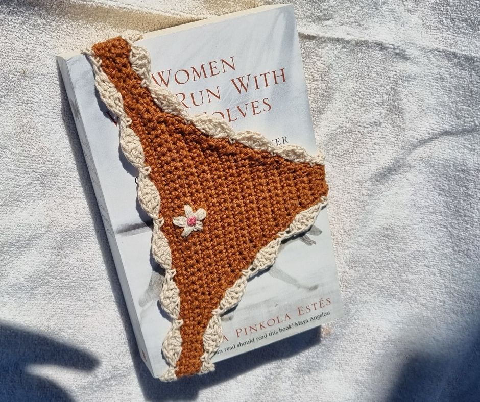 Book Thong sexy crocheted book mark!